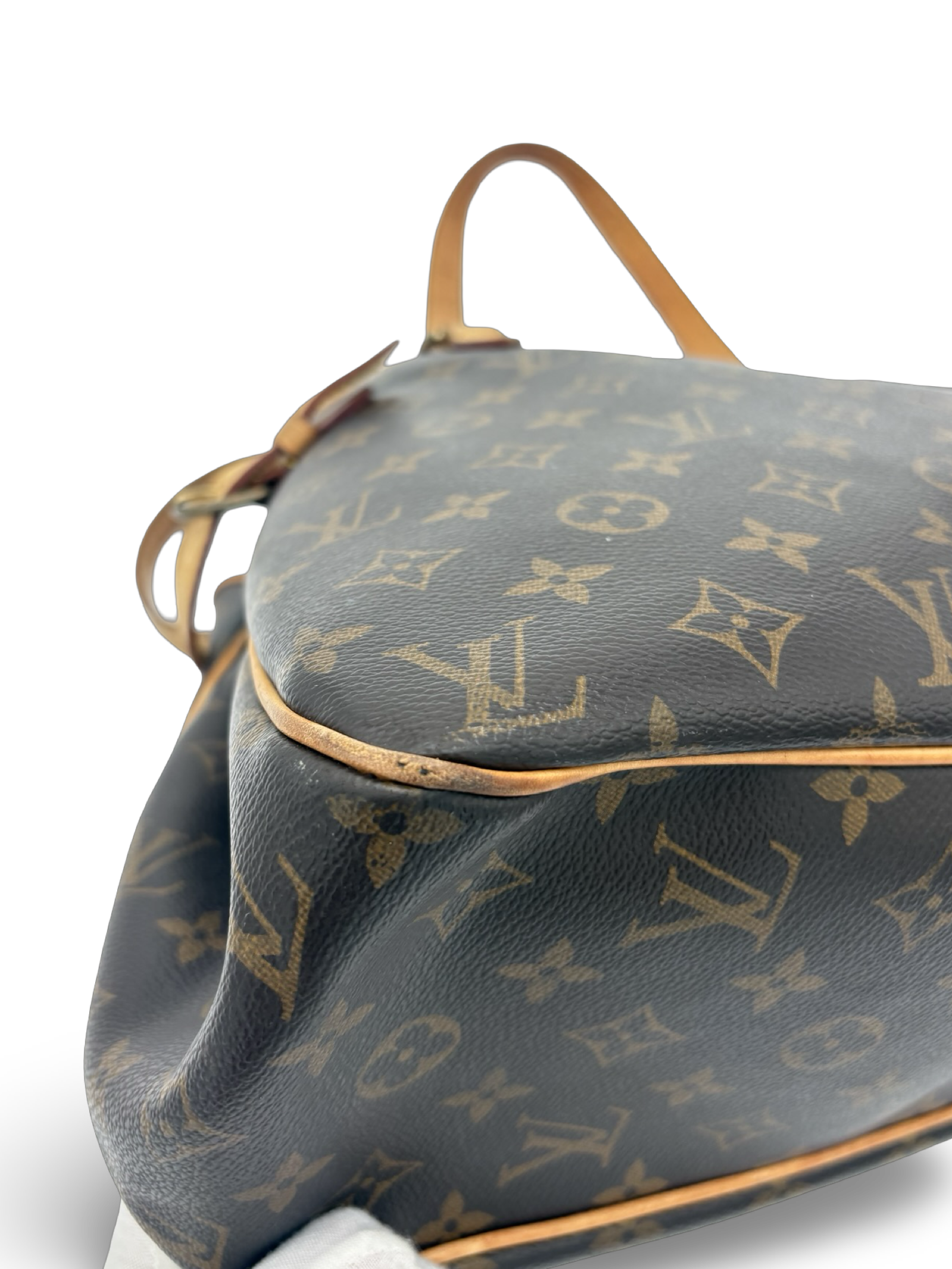 Louis Vuitton Batignolles Horizontal Brown Monogram Canvas Hand / Shoulder Bag — image 10