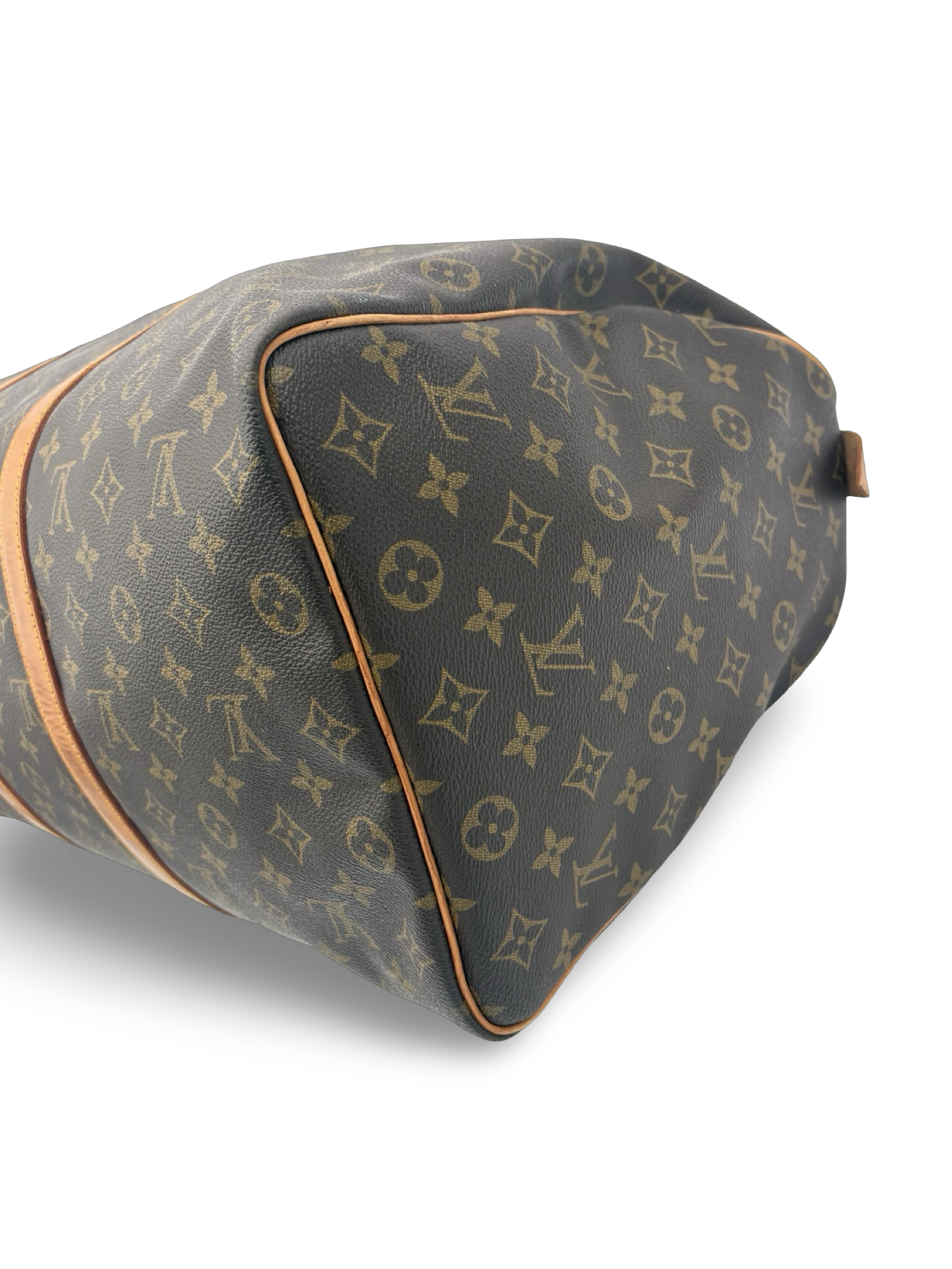 Louis Vuitton Keepall 50 Brown Monogram Canvas Travel Duffel Bag — image 7