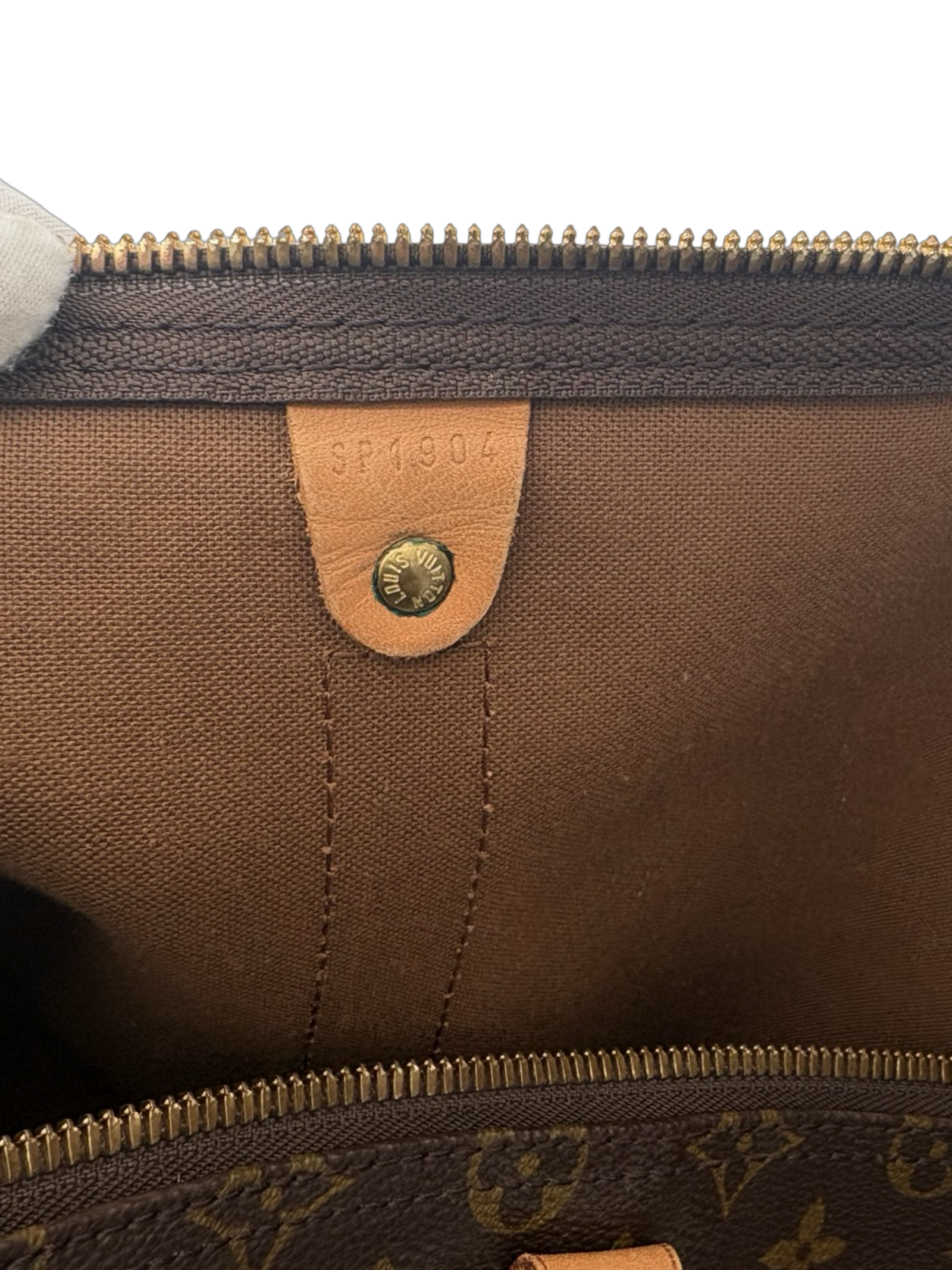Louis Vuitton Keepall 50 Brown Monogram Canvas Travel Duffel Bag — image 14