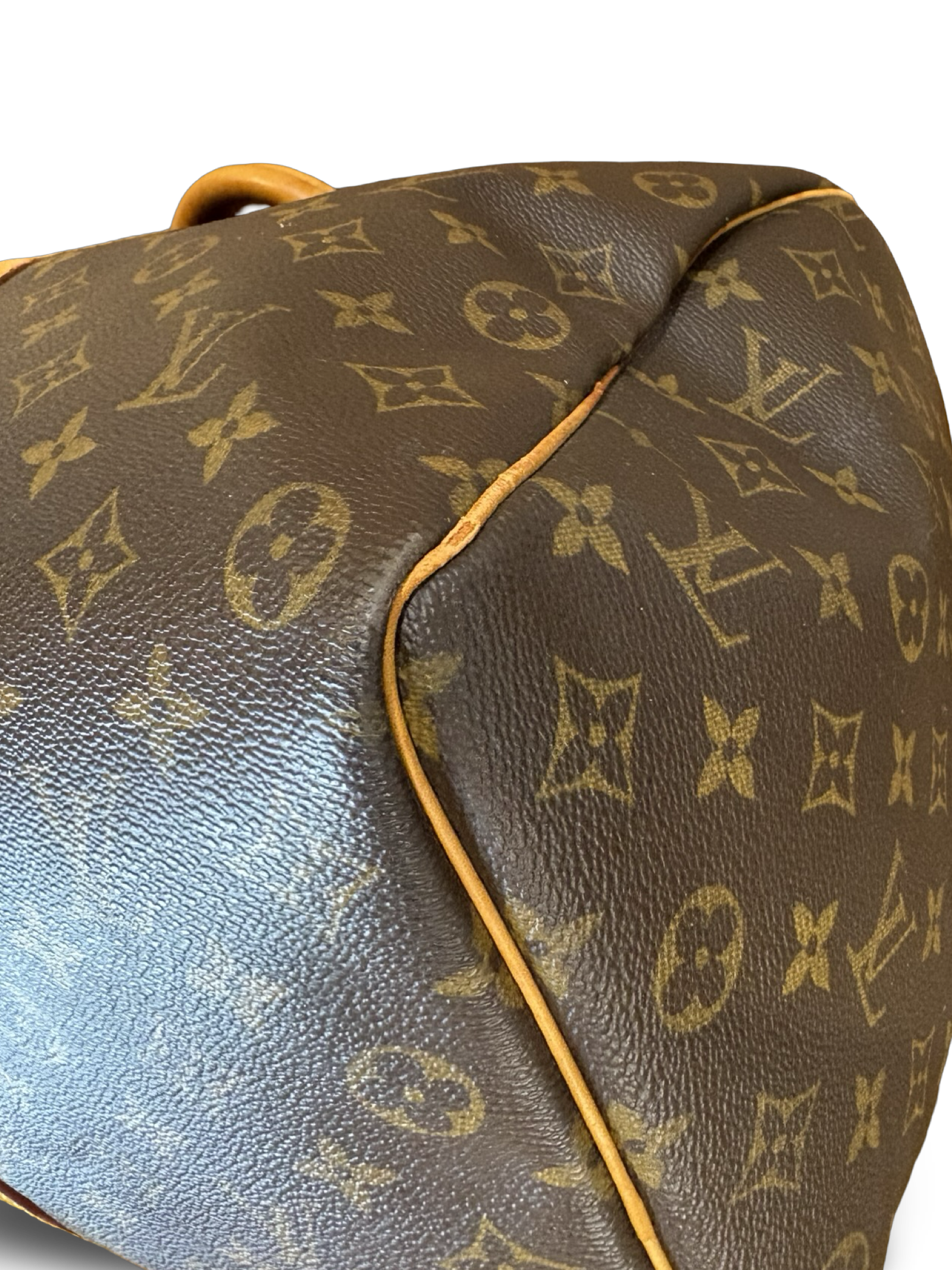 Louis Vuitton Keepall 50 Brown Monogram Canvas Travel Duffel Bag — image 14