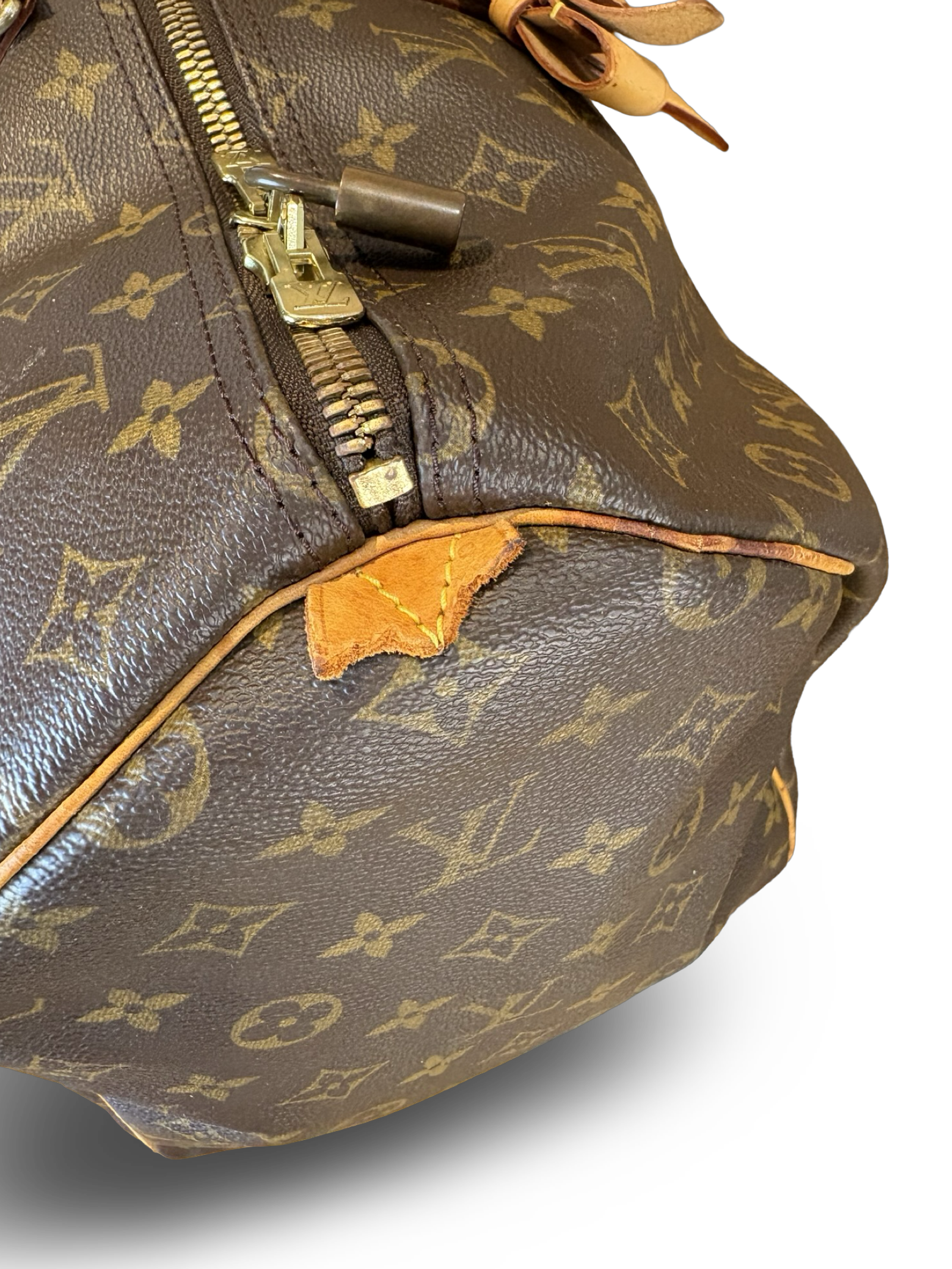 Louis Vuitton Keepall 50 Brown Monogram Canvas Travel Duffel Bag — image 7