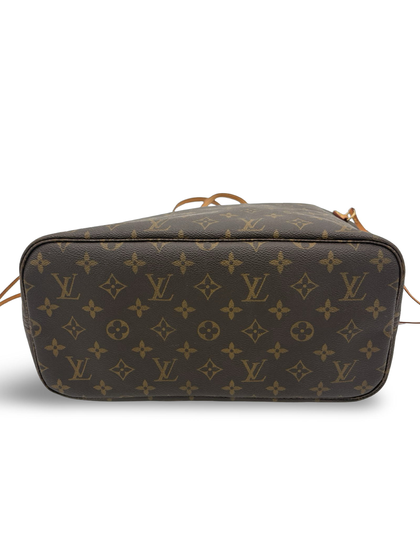 Louis Vuitton Neverfull MM Brown Monogram Canvas Tote Handbag — image 8