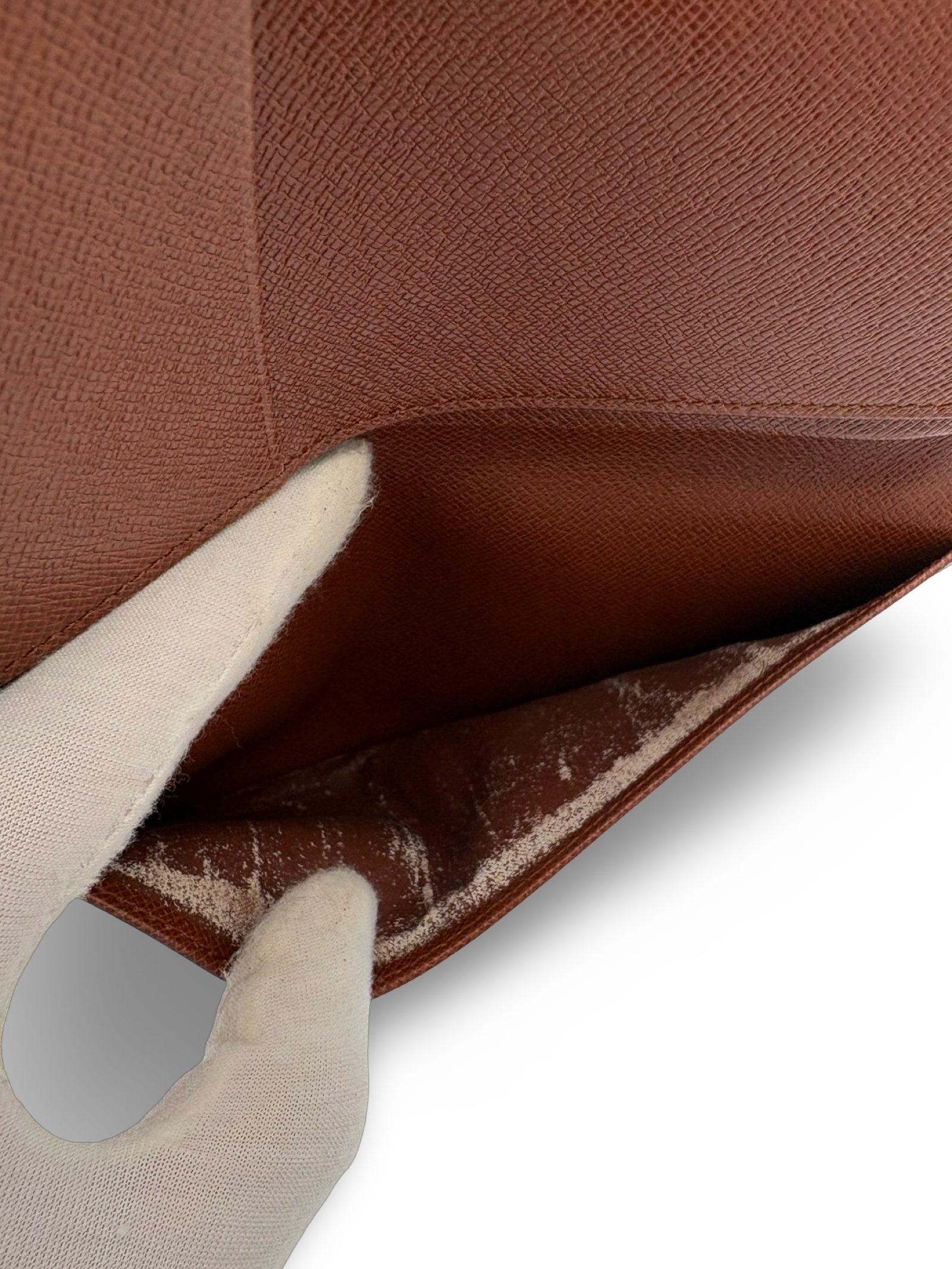 Louis Vuitton Checkbook Wallet Brown Monogram Canvas — image 11