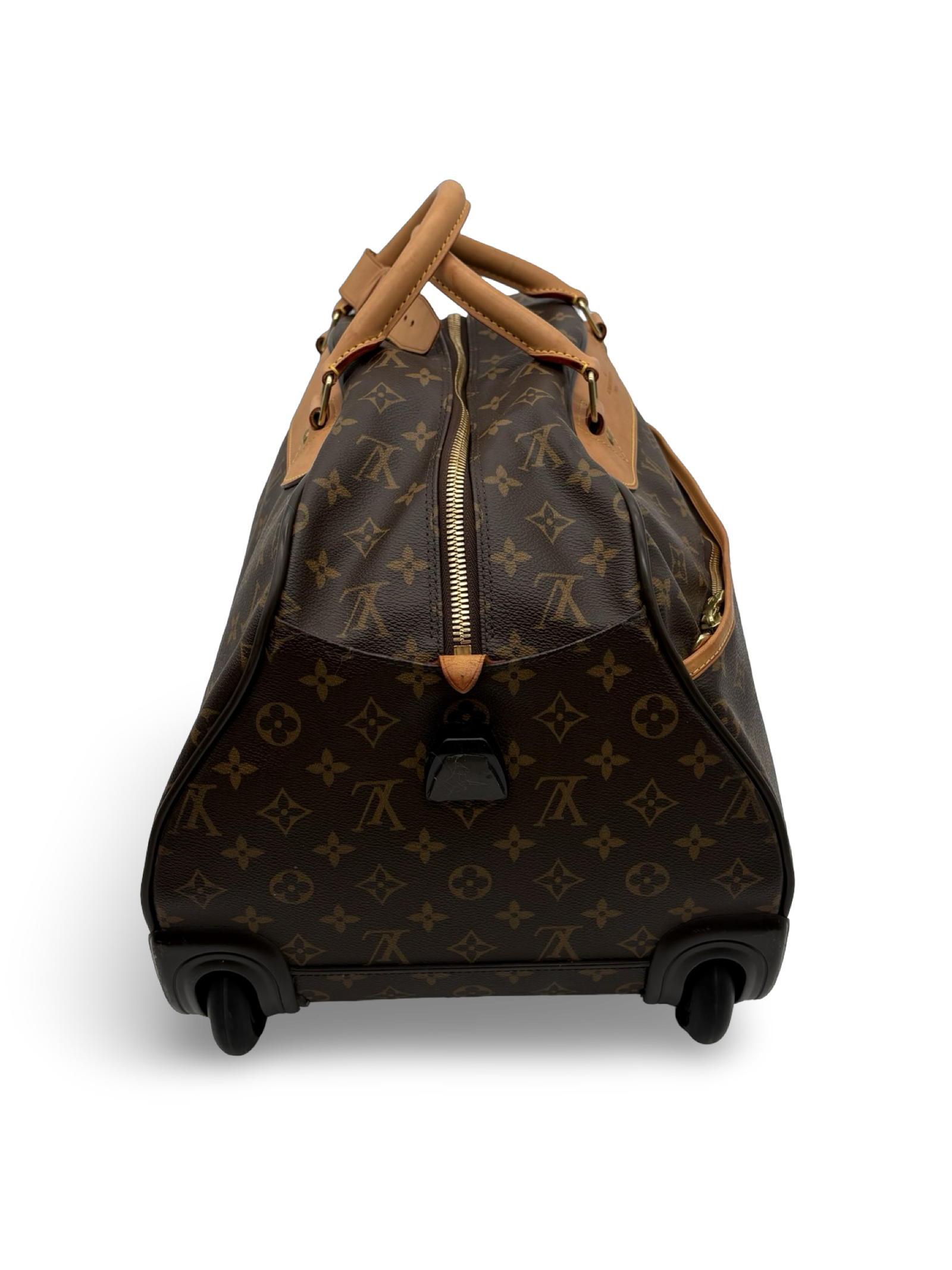 Louis Vuitton Eole 50 Travel Rolling Suitcase Duffel Brown Monogram Canvas Bag — image 7