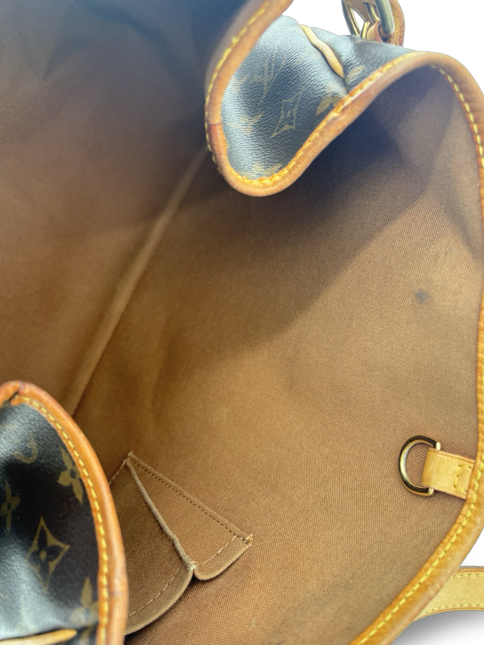 Louis Vuitton Batignolles Horizontal Brown Monogram Canvas Hand / Shoulder Bag — image 12