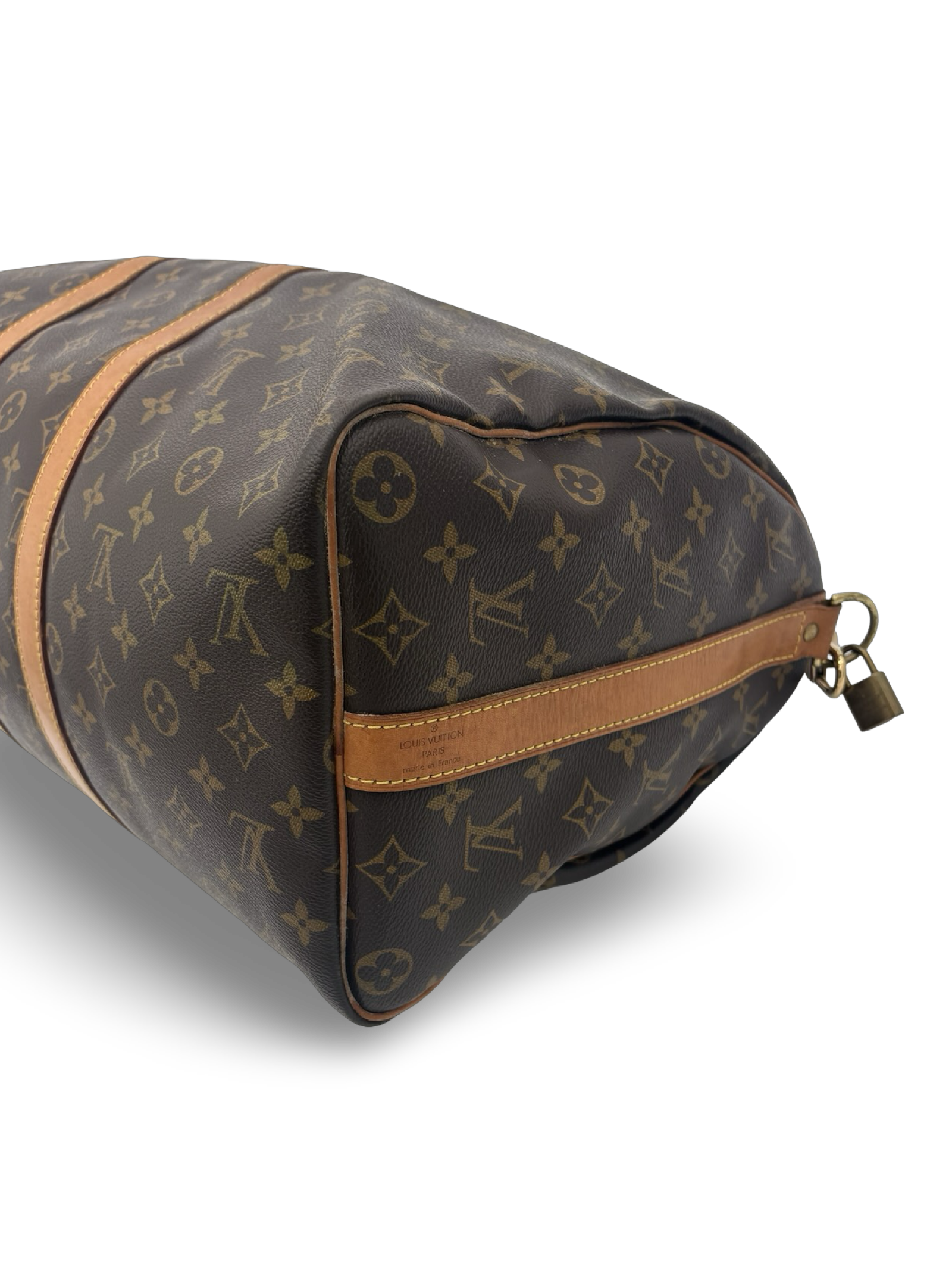 Louis Vuitton Keepall 45 Bandouliere Brown Monogram Canvas Travel Duffel Bag — image 17