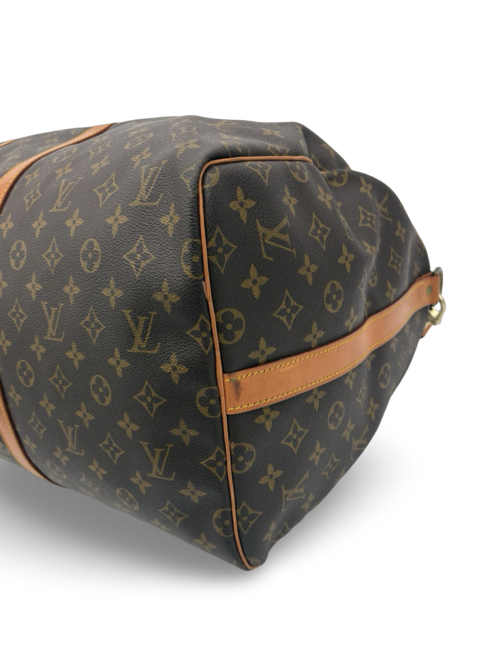 Louis Vuitton Keepall 55 Bandouliere Brown Monogram Canvas Travel Duffel Bag — image 6