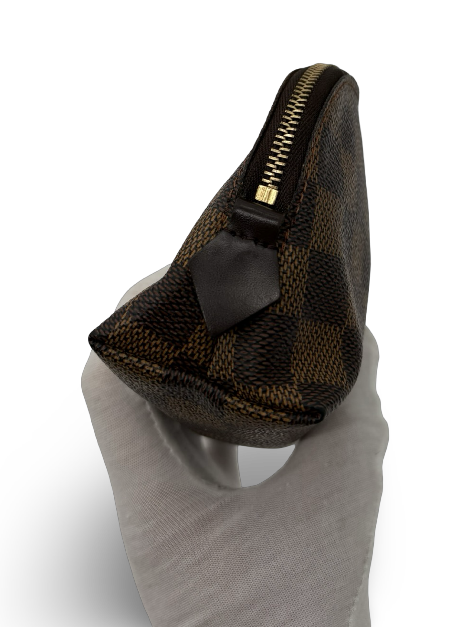 Louis Vuitton Brown Damier Ebene Canvas Damier Cosmetic Pouch — image 6