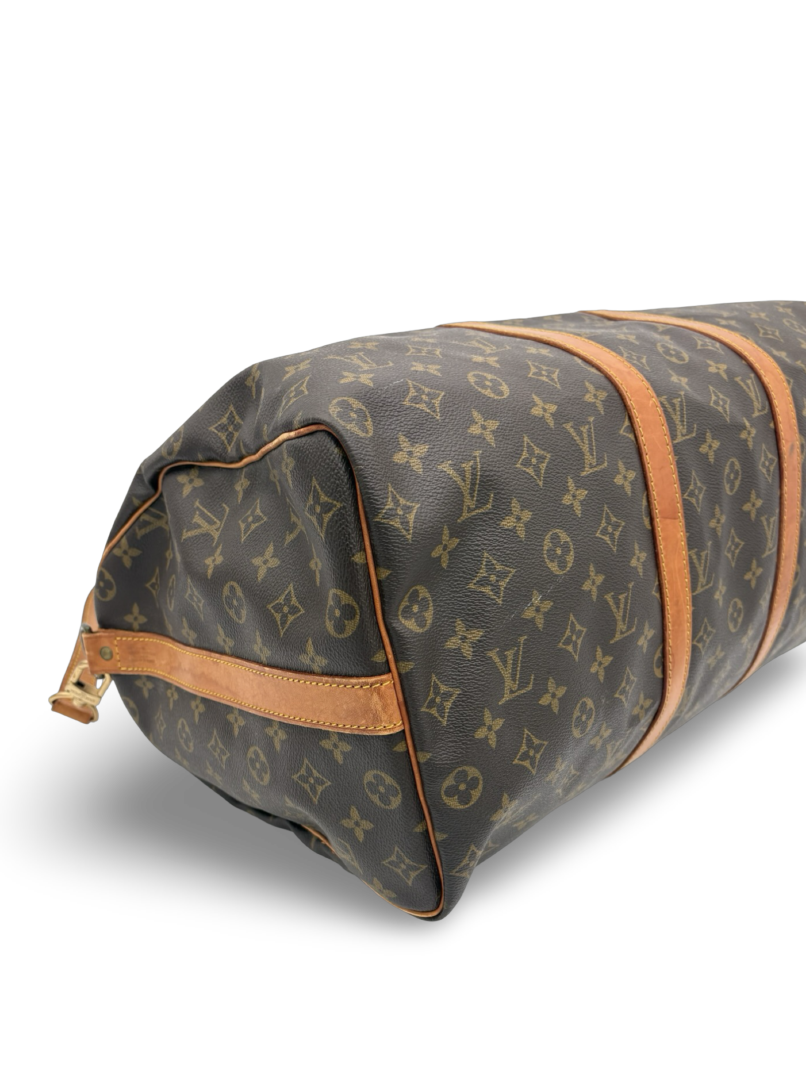 Louis Vuitton Keepall 50 Bandouliere Brown Monogram Canvas Travel Duffel Bag — image 10