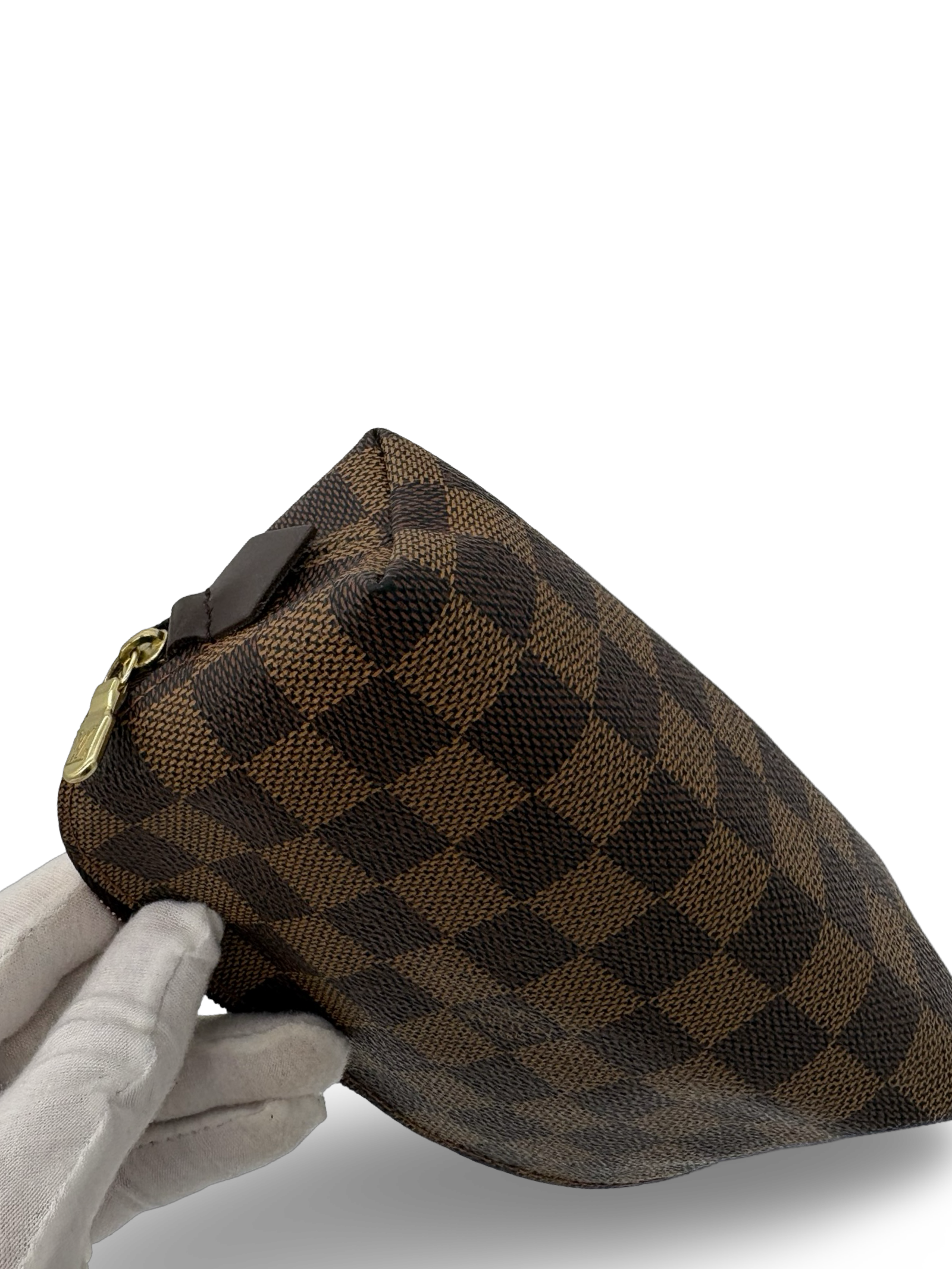 Louis Vuitton Brown Damier Ebene Canvas Damier Cosmetic Pouch — image 11