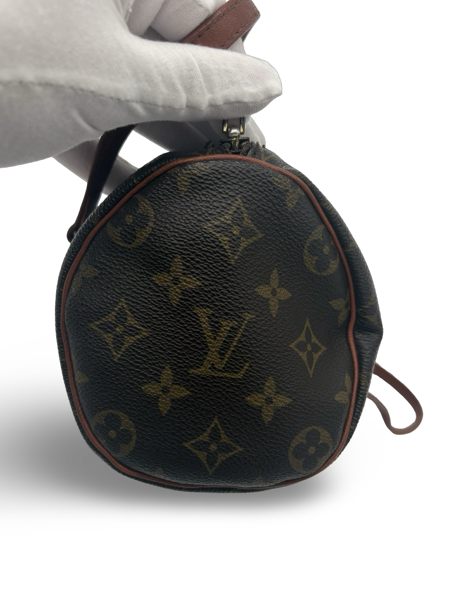 Louis Vuitton Papillon 26 Brown Monogram Canvas Handbag — image 9