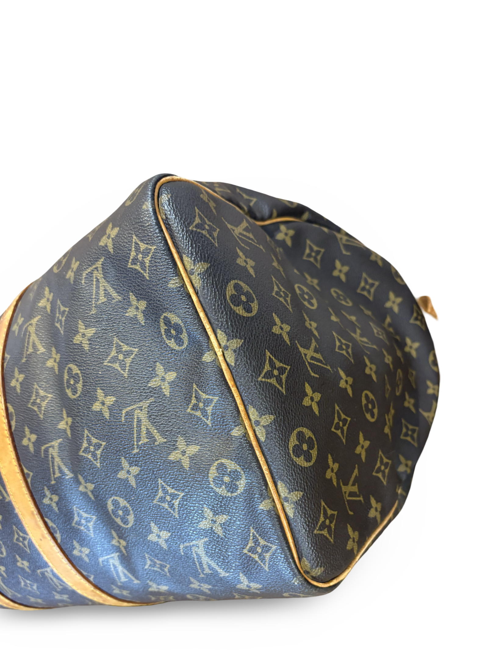 Louis Vuitton Keepall 55 Brown Monogram Canvas Travel Duffel Bag — image 11