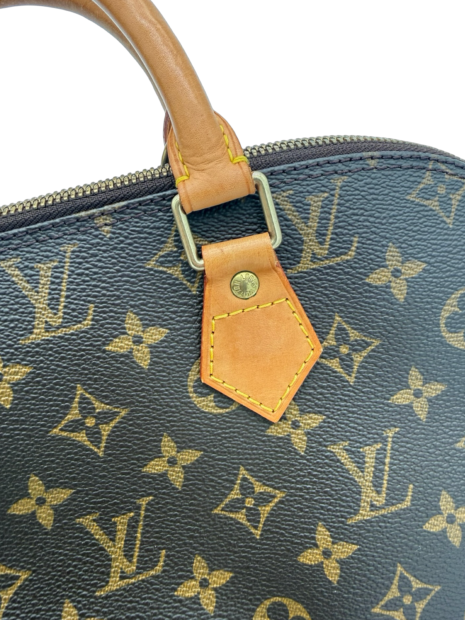 Louis Vuitton Alma PM Brown Monogram Canvas Handbag — image 11