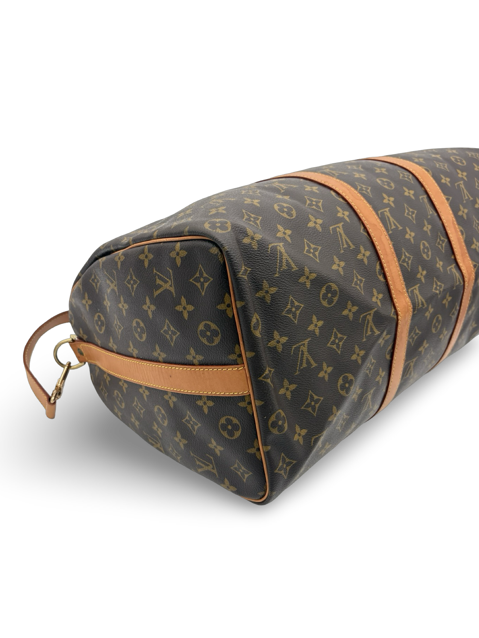 Louis Vuitton Keepall 50 Bandouliere Brown Monogram Canvas Travel Duffel Bag — image 11