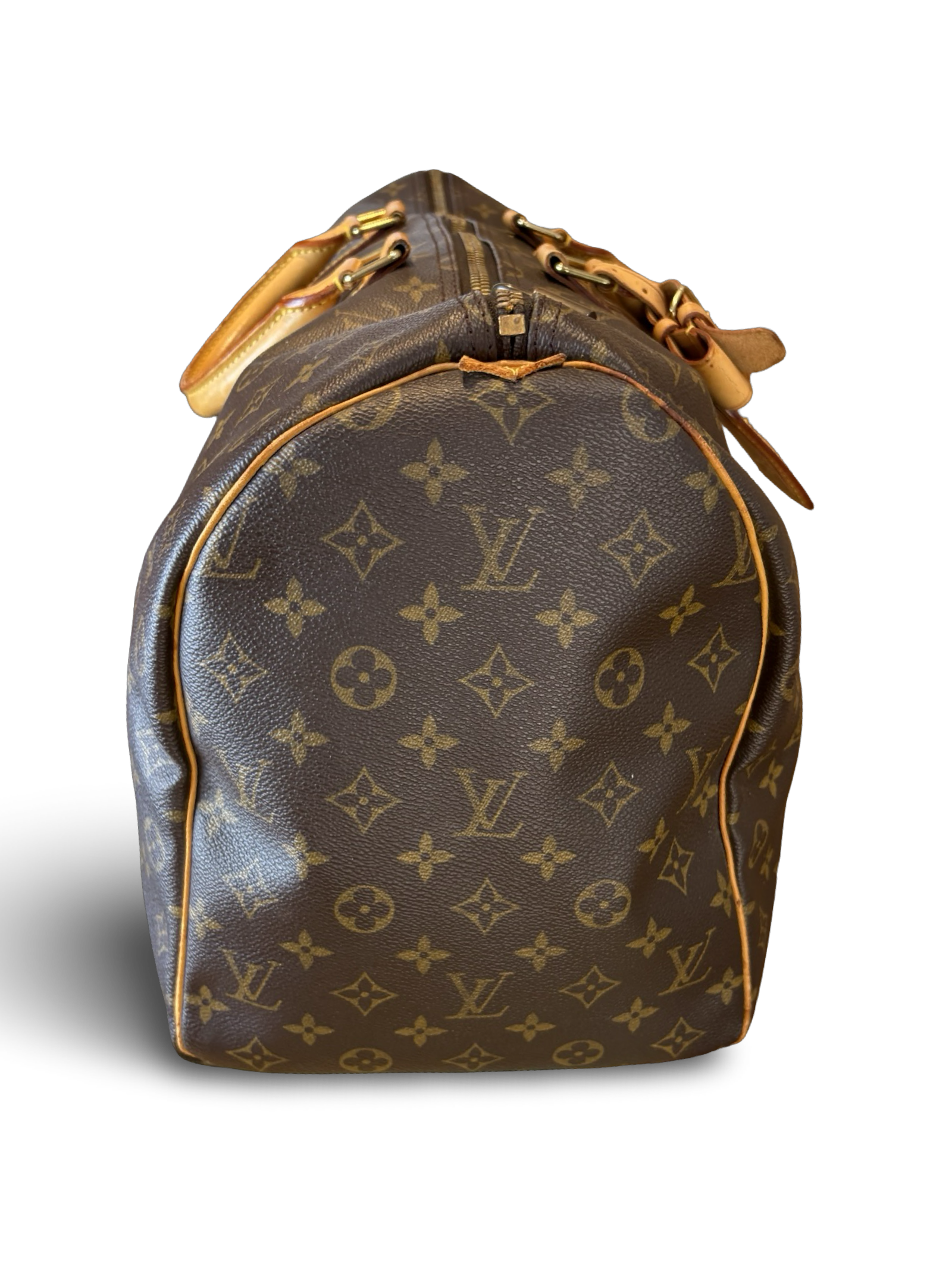 Louis Vuitton Keepall 50 Brown Monogram Canvas Travel Duffel Bag — image 6