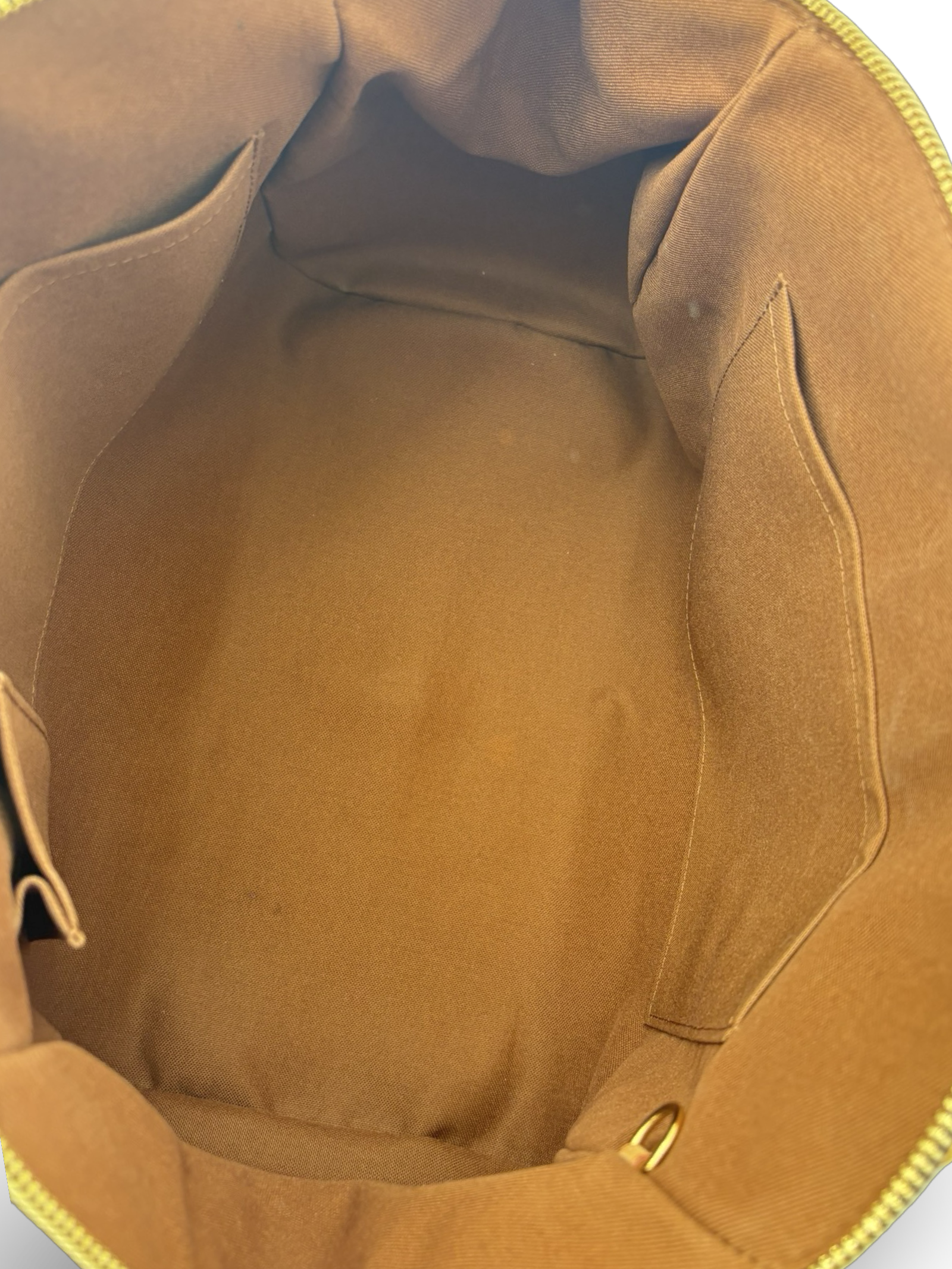 Louis Vuitton Tivoli GM Brown Monogram Canvas Tote Handbag — image 13