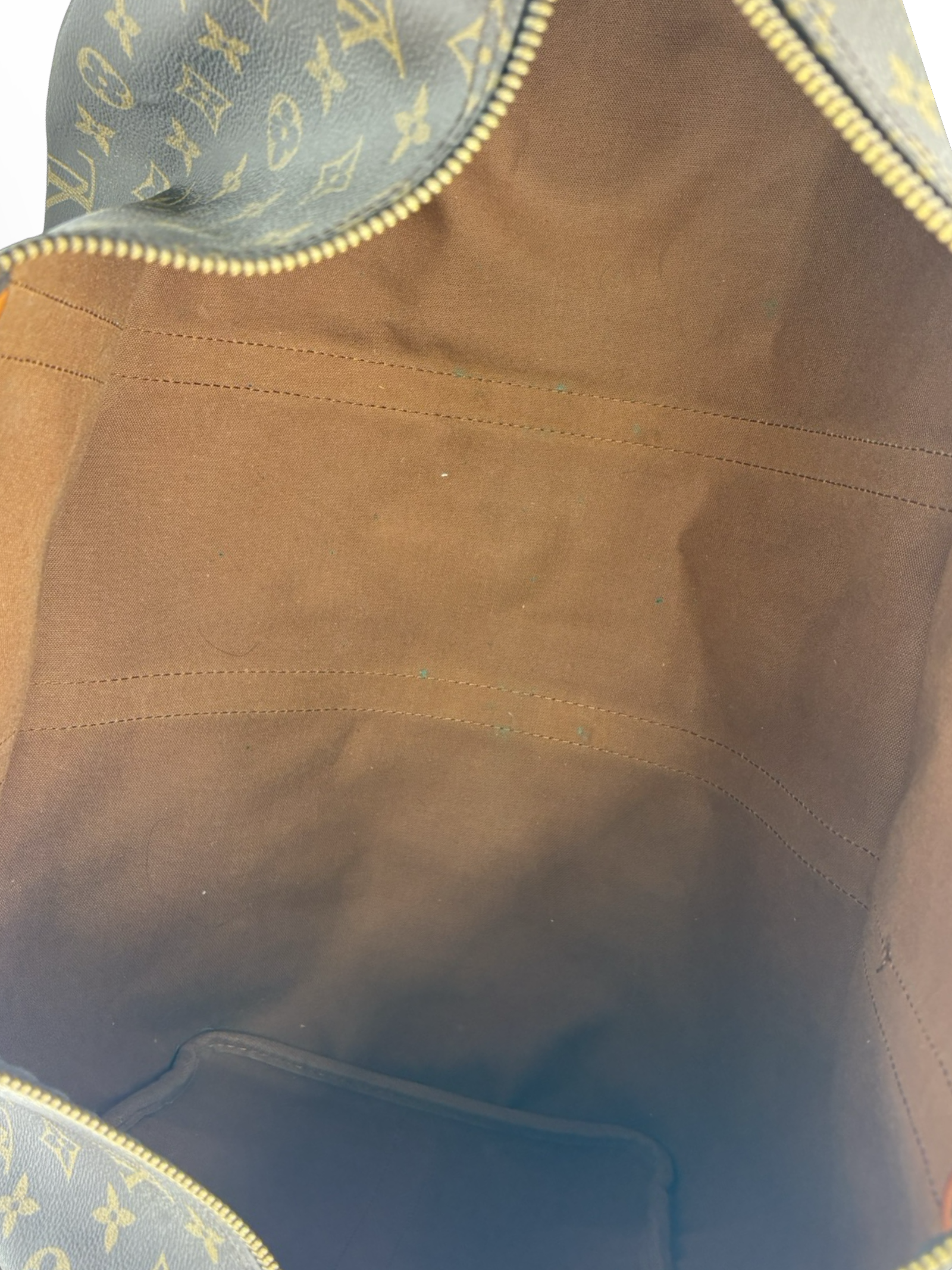 Louis Vuitton Keepall 50 Bandouliere Brown Monogram Canvas Travel Duffel Bag — image 16