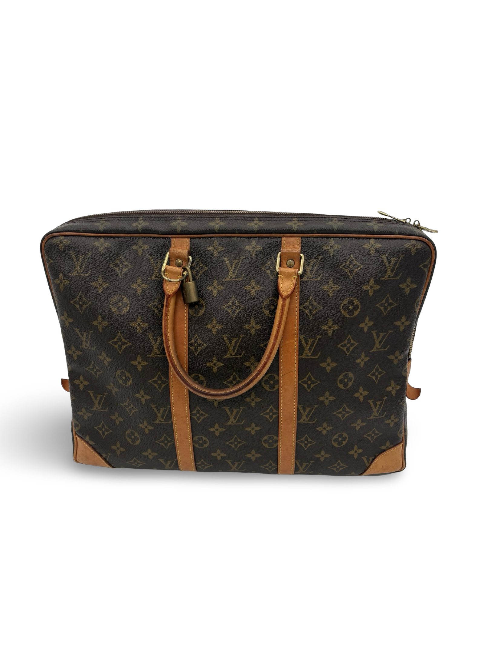 Louis Vuitton Brown Monogram Canvas Porte Documents Voyage Business Bag — image 6
