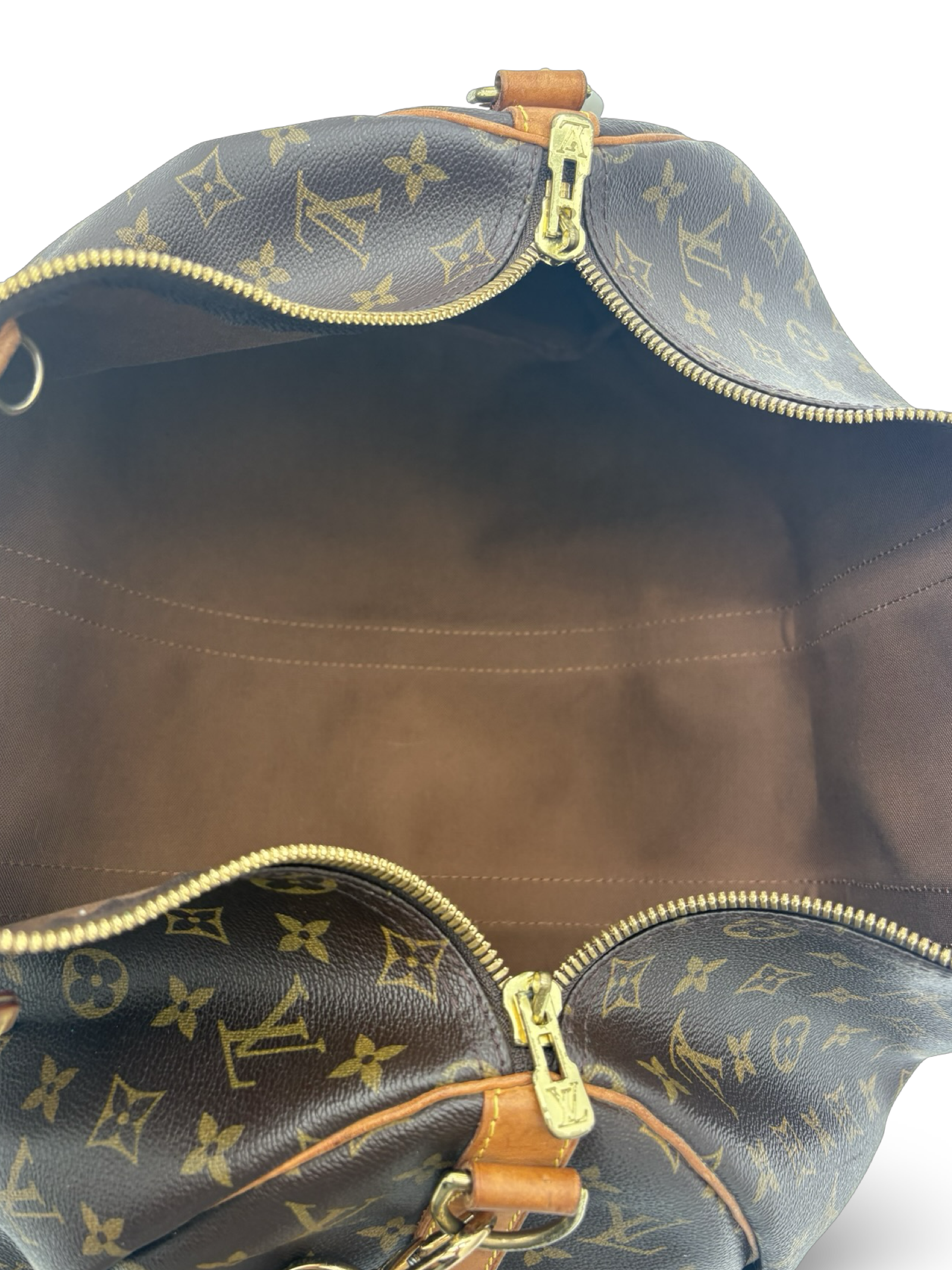Louis Vuitton Keepall 45 Bandouliere Brown Monogram Canvas Travel Duffel Bag — image 20