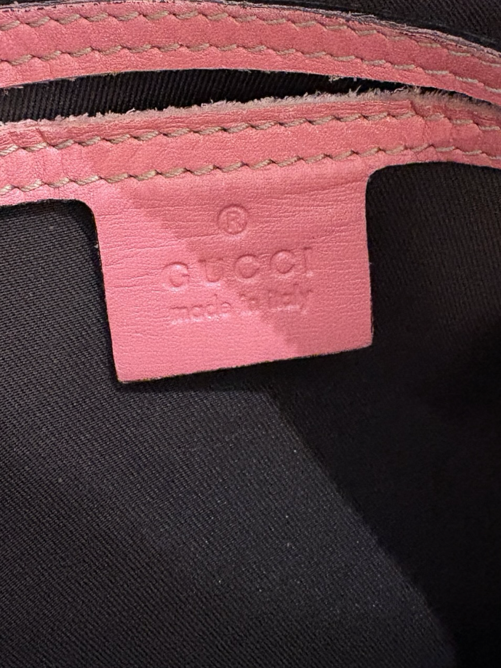Gucci Mini Boston GG Canvas Pink Handbag — image 15