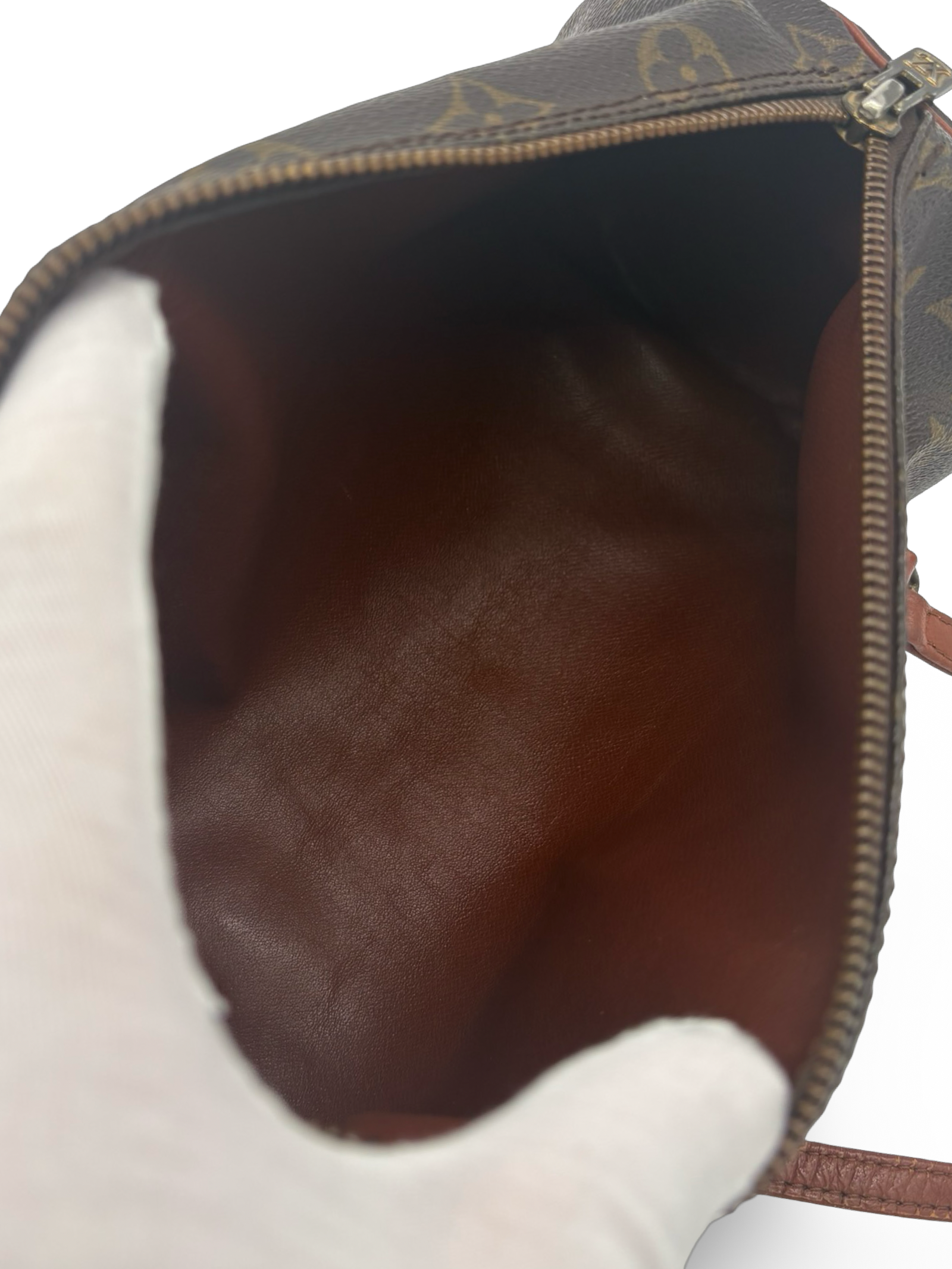 Louis Vuitton Papillon 26 Brown Monogram Canvas Handbag — image 14