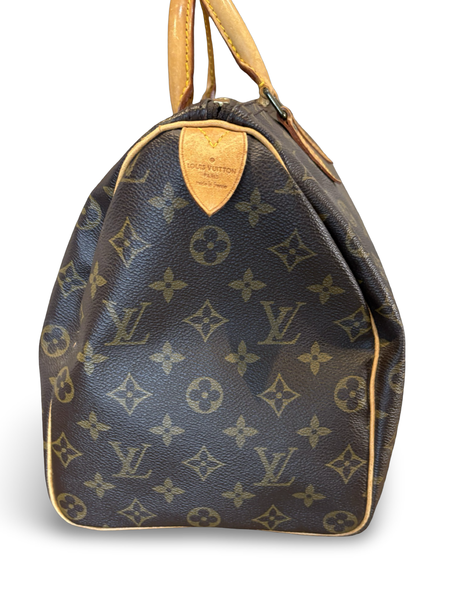 Louis Vuitton Speedy 35 Brown Monogram Canvas Handbag — image 6