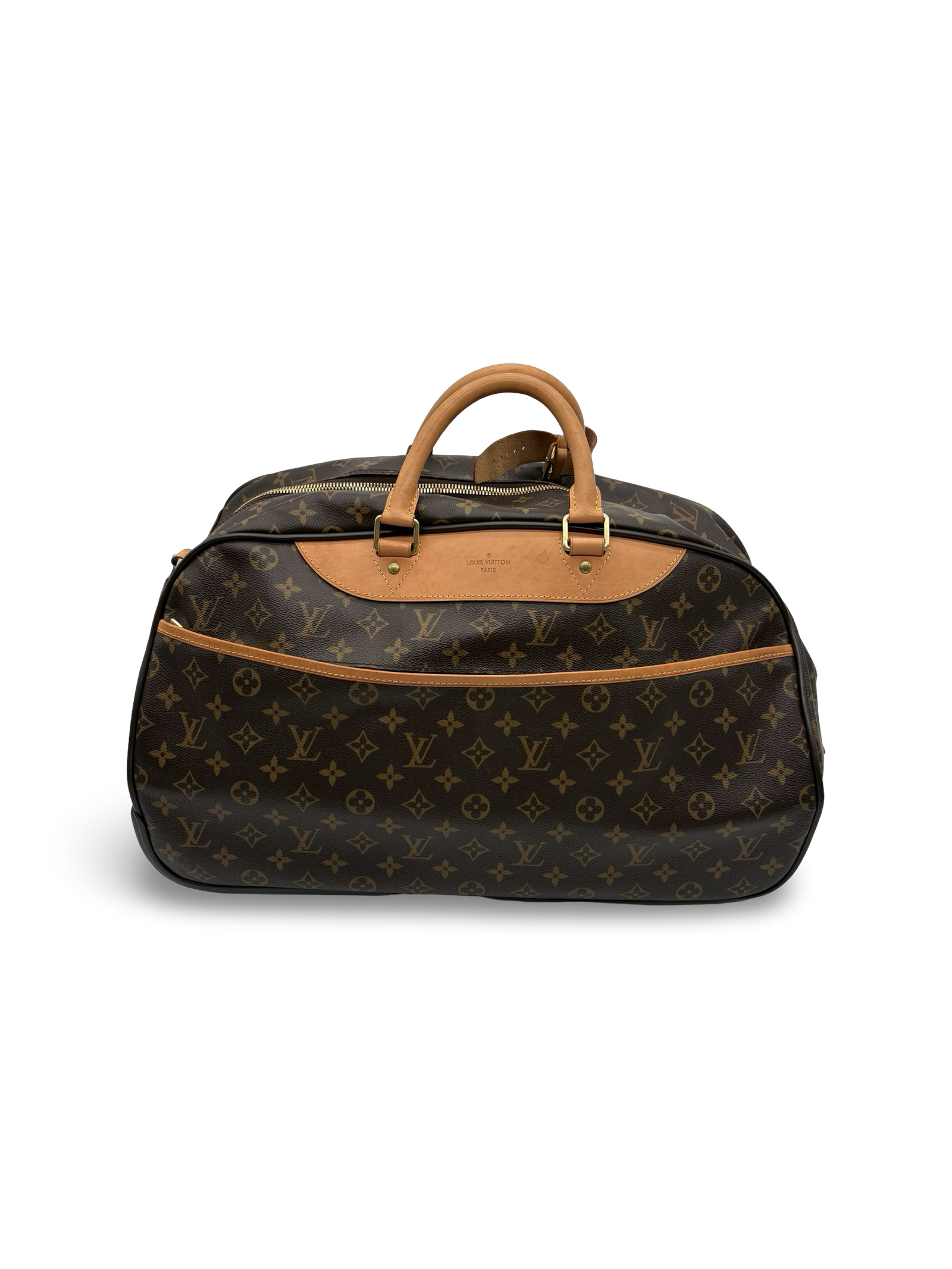 Louis Vuitton Eole 50 Travel Rolling Suitcase Duffel Brown Monogram Canvas Bag — image 2