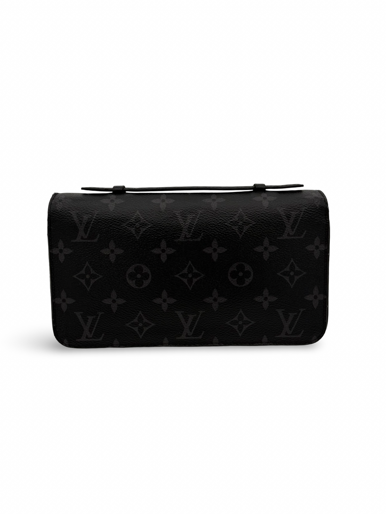 Louis Vuitton Black Damier Monogram Canvas Zippy Wallet XL — image 2