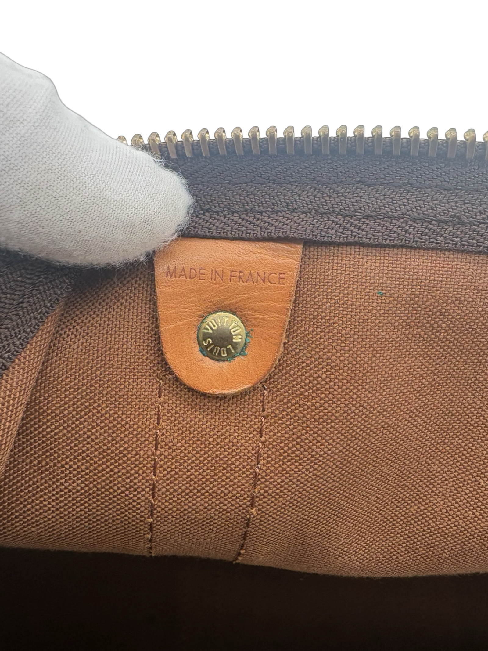 Louis Vuitton Keepall 50 Brown Monogram Canvas Travel Duffel Bag — image 14