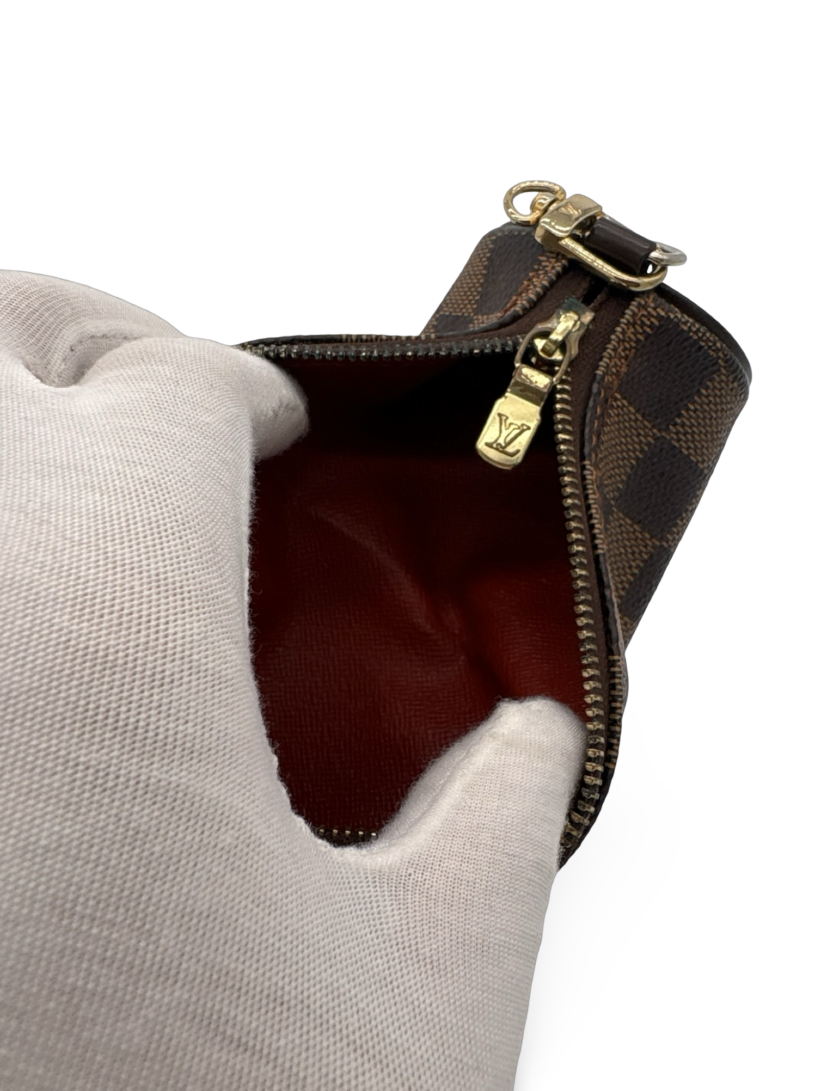 Louis Vuitton Damier Ebene Papillon 30 Handbag with Pouch — image 17