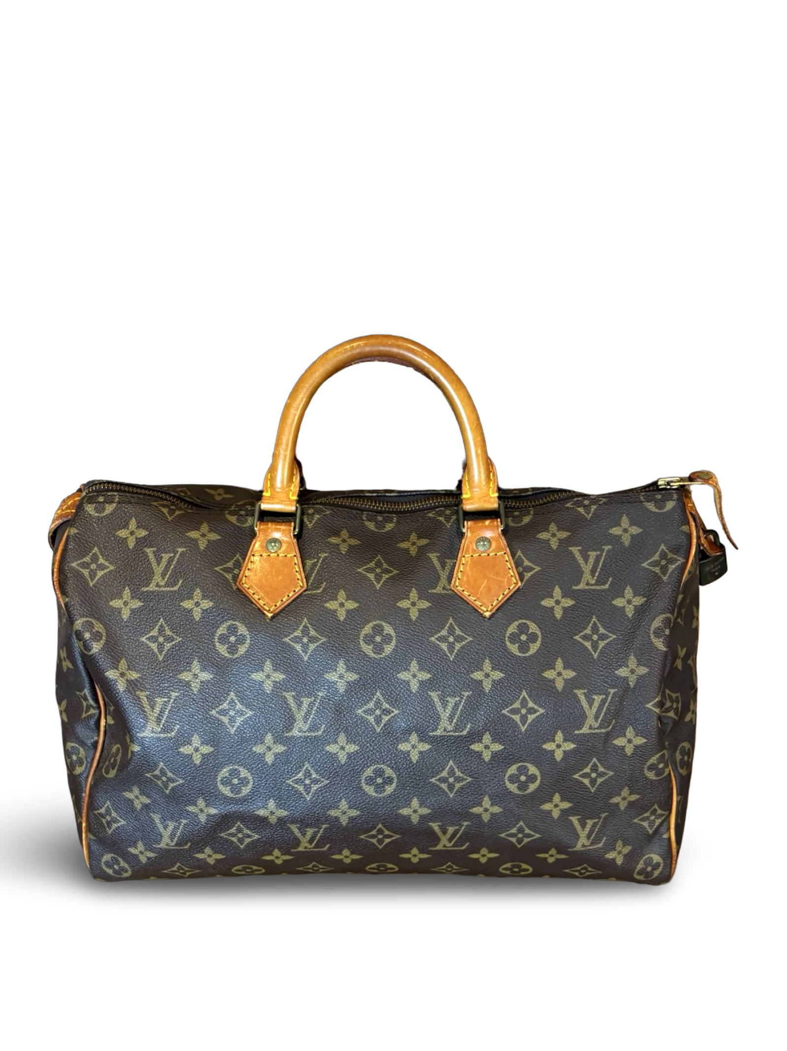 Louis Vuitton Speedy 35 Brown Monogram Canvas Handbag — image 2