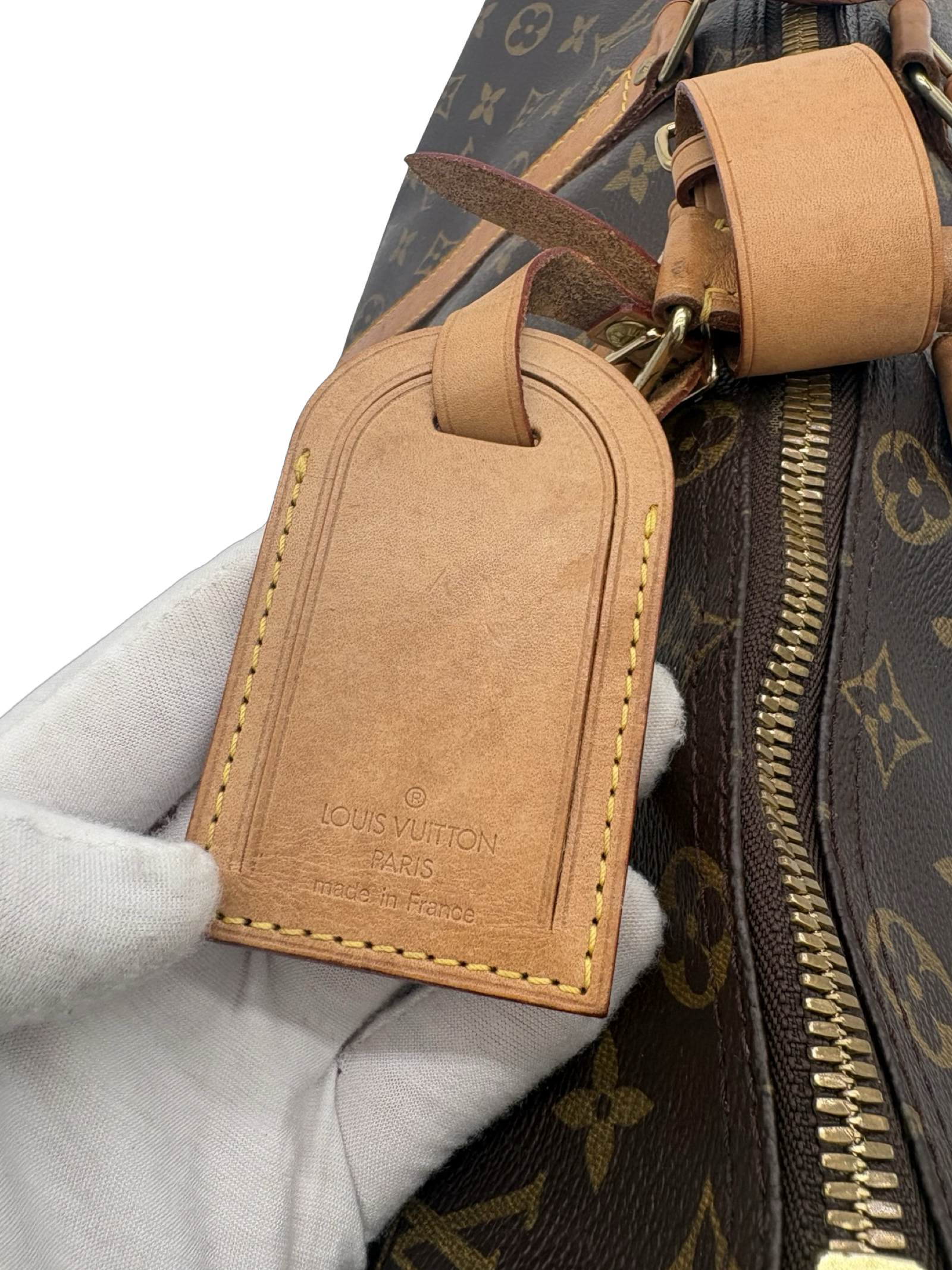 Louis Vuitton Keepall 45 Bandouliere Brown Monogram Canvas Travel Duffel Bag — image 10