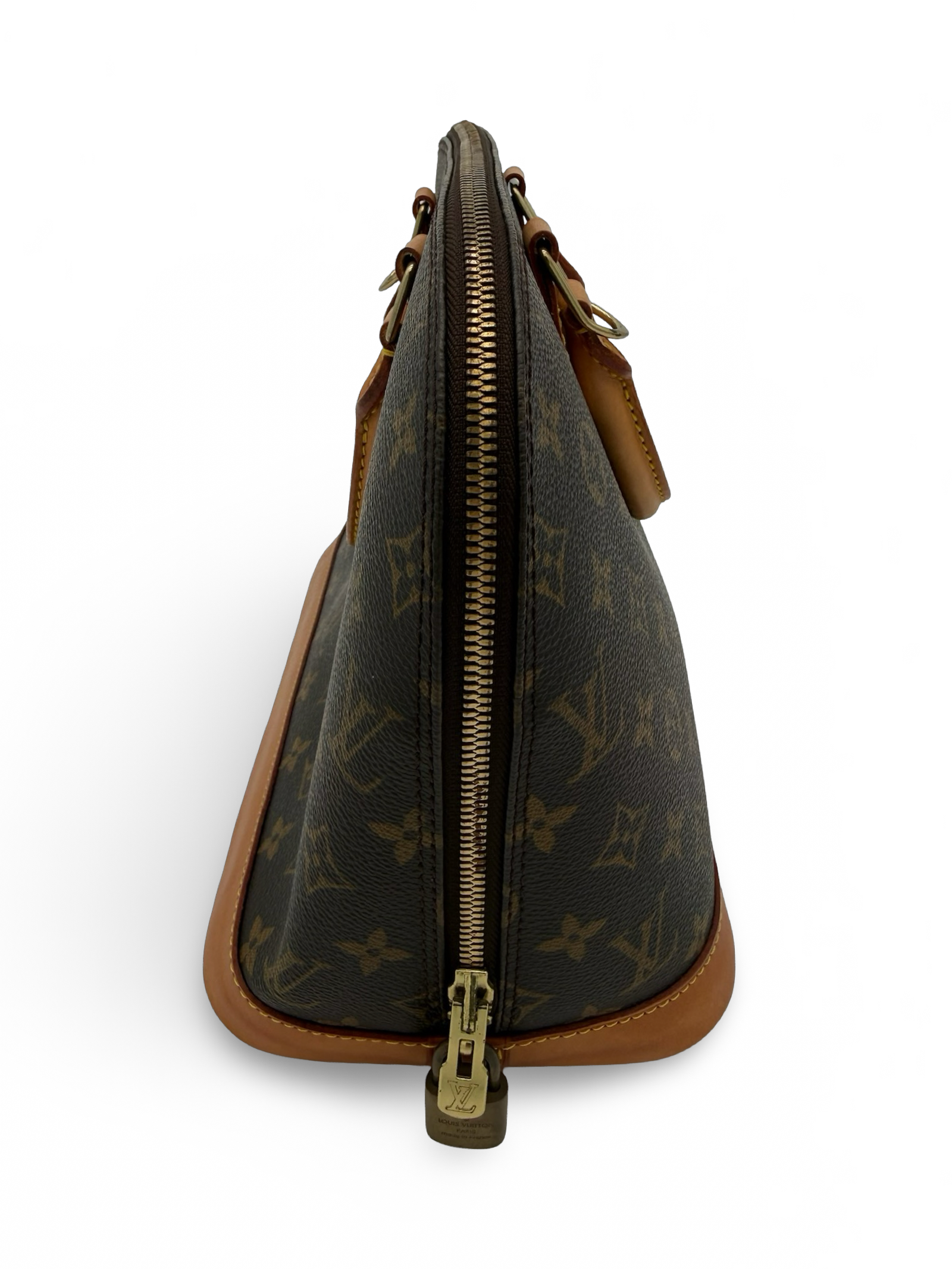Louis Vuitton Alma PM Brown Monogram Canvas Handbag — image 3