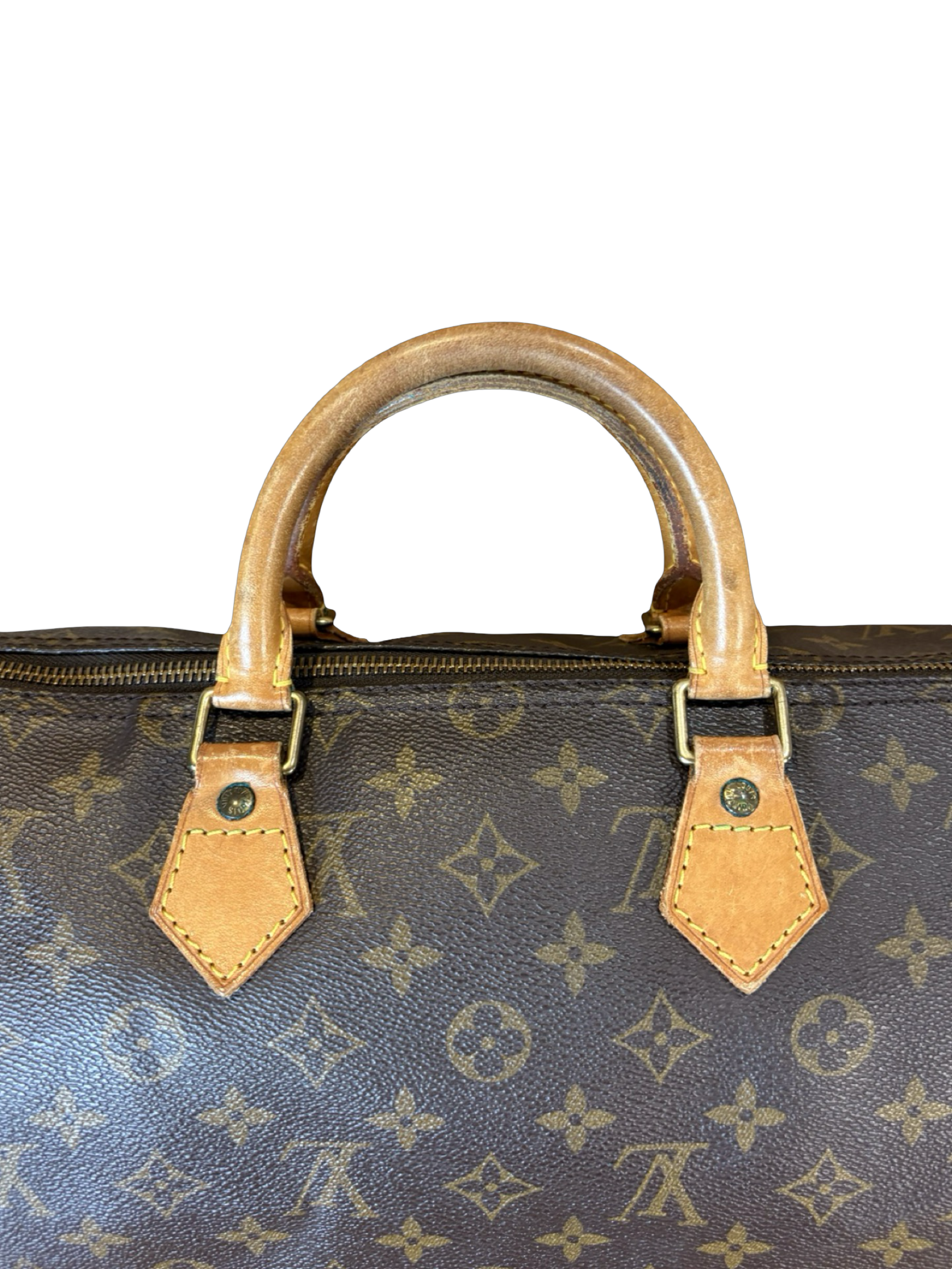 Louis Vuitton Speedy 35 Brown Monogram Canvas Handbag — image 2