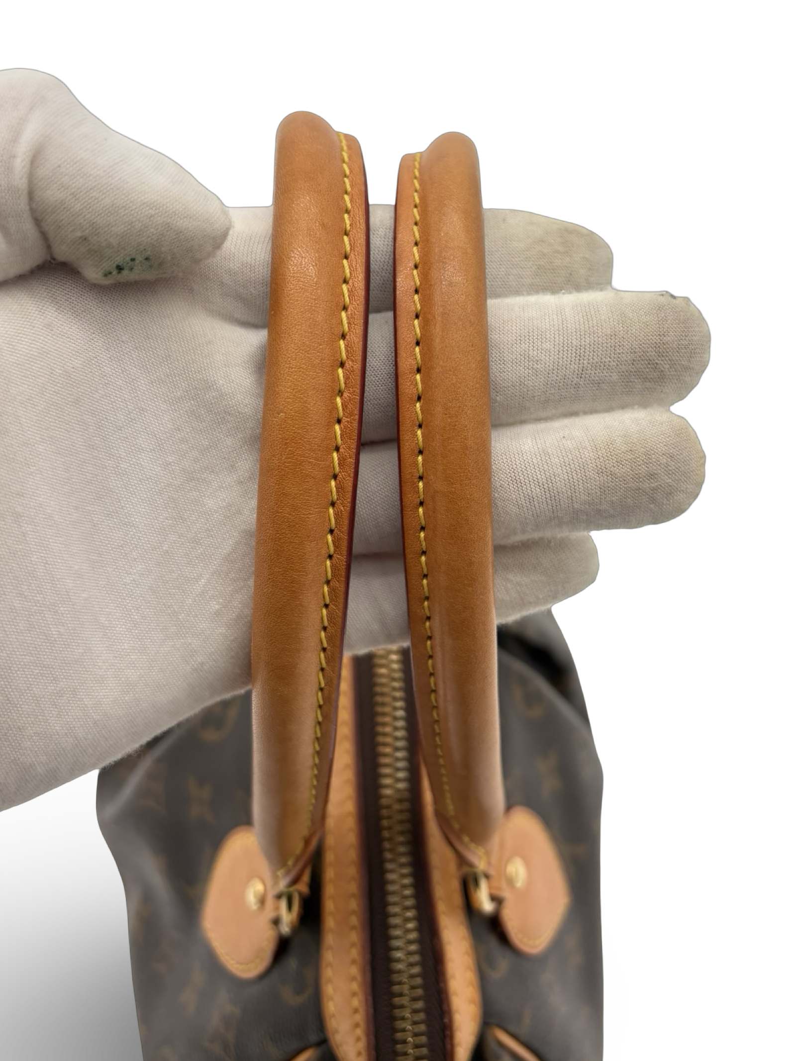Louis Vuitton Tivoli PM Brown Monogram Canvas Shoulder / Handbag — image 13