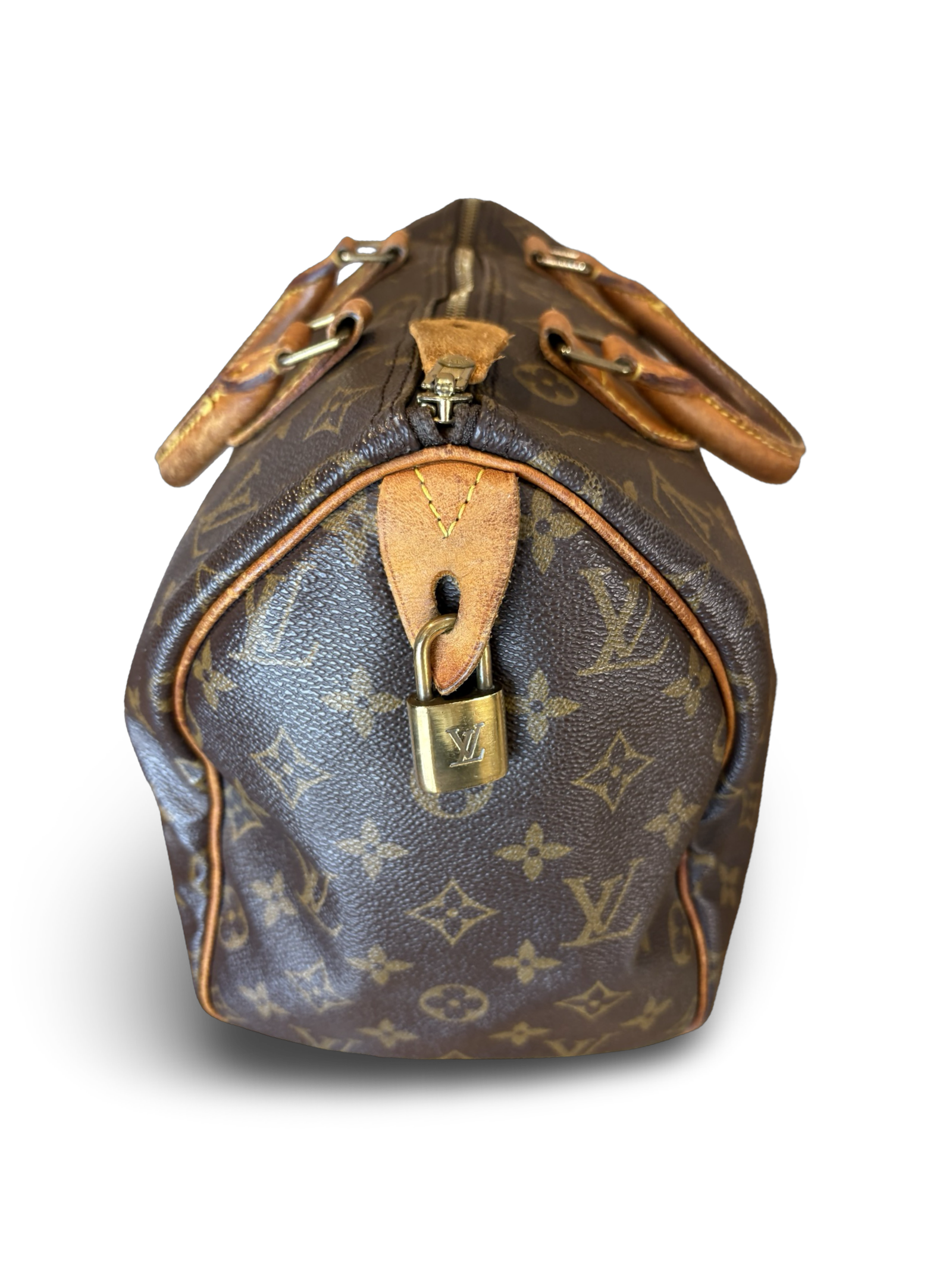Louis Vuitton Speedy 30 Brown Monogram Canvas Handbag — image 10