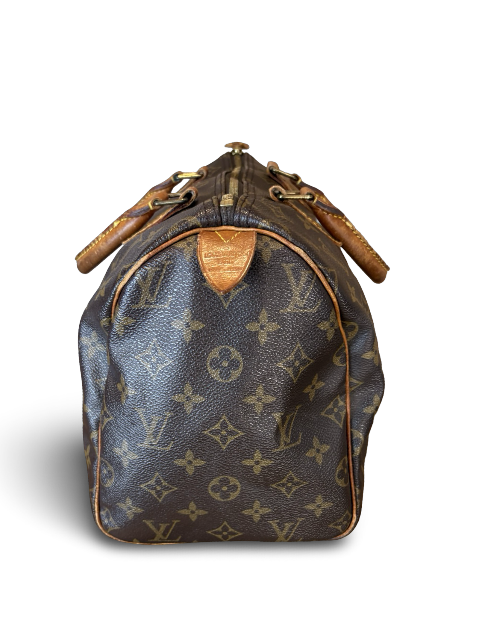Louis Vuitton Speedy 30 Brown Monogram Canvas Handbag — image 5