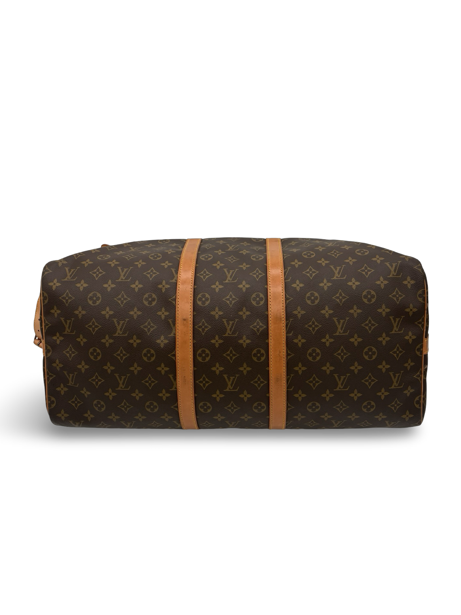 Louis Vuitton Keepall 55 Bandouliere Brown Monogram Canvas Travel Duffel Bag — image 5