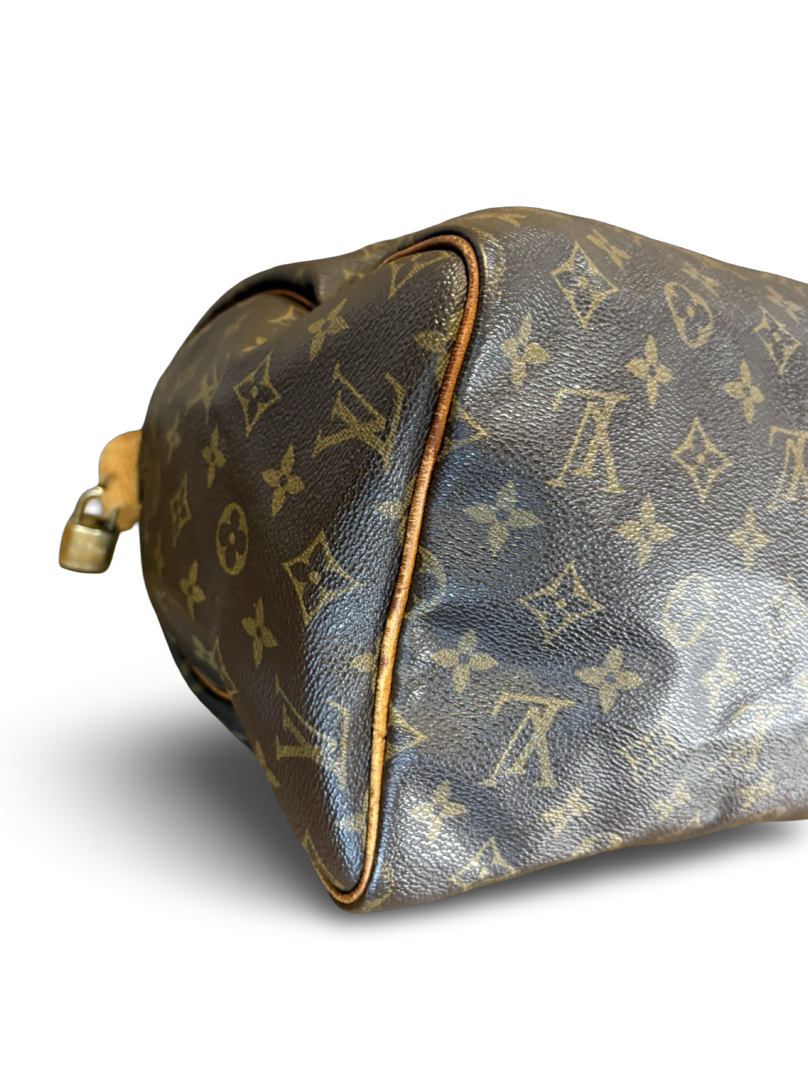Louis Vuitton Speedy 30 Brown Monogram Canvas Handbag — image 13