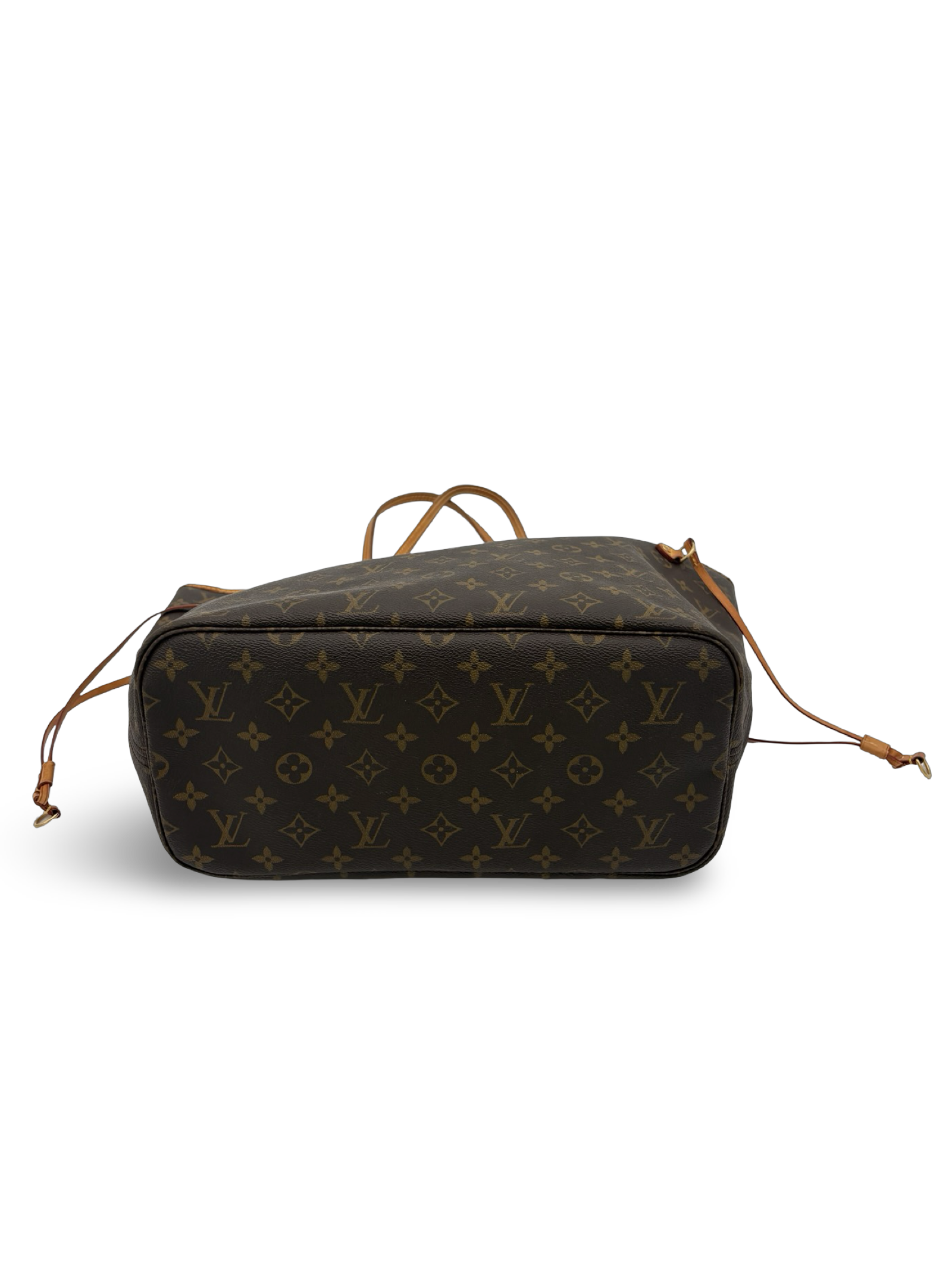 Louis Vuitton Neverfull MM Brown Monogram Canvas Tote Handbag — image 7