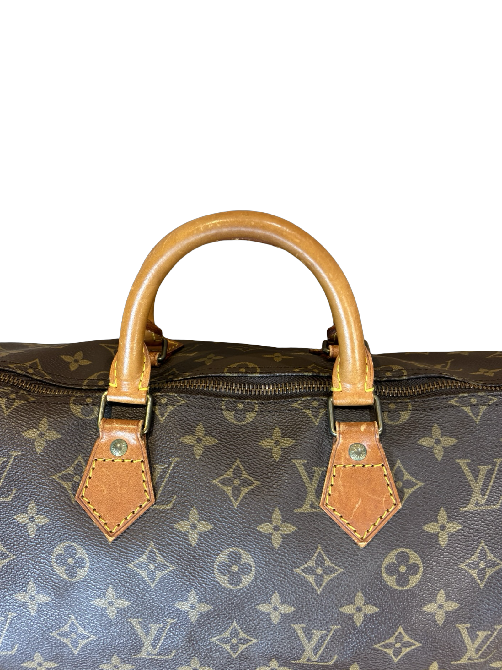 Louis Vuitton Speedy 35 Brown Monogram Canvas Handbag — image 4