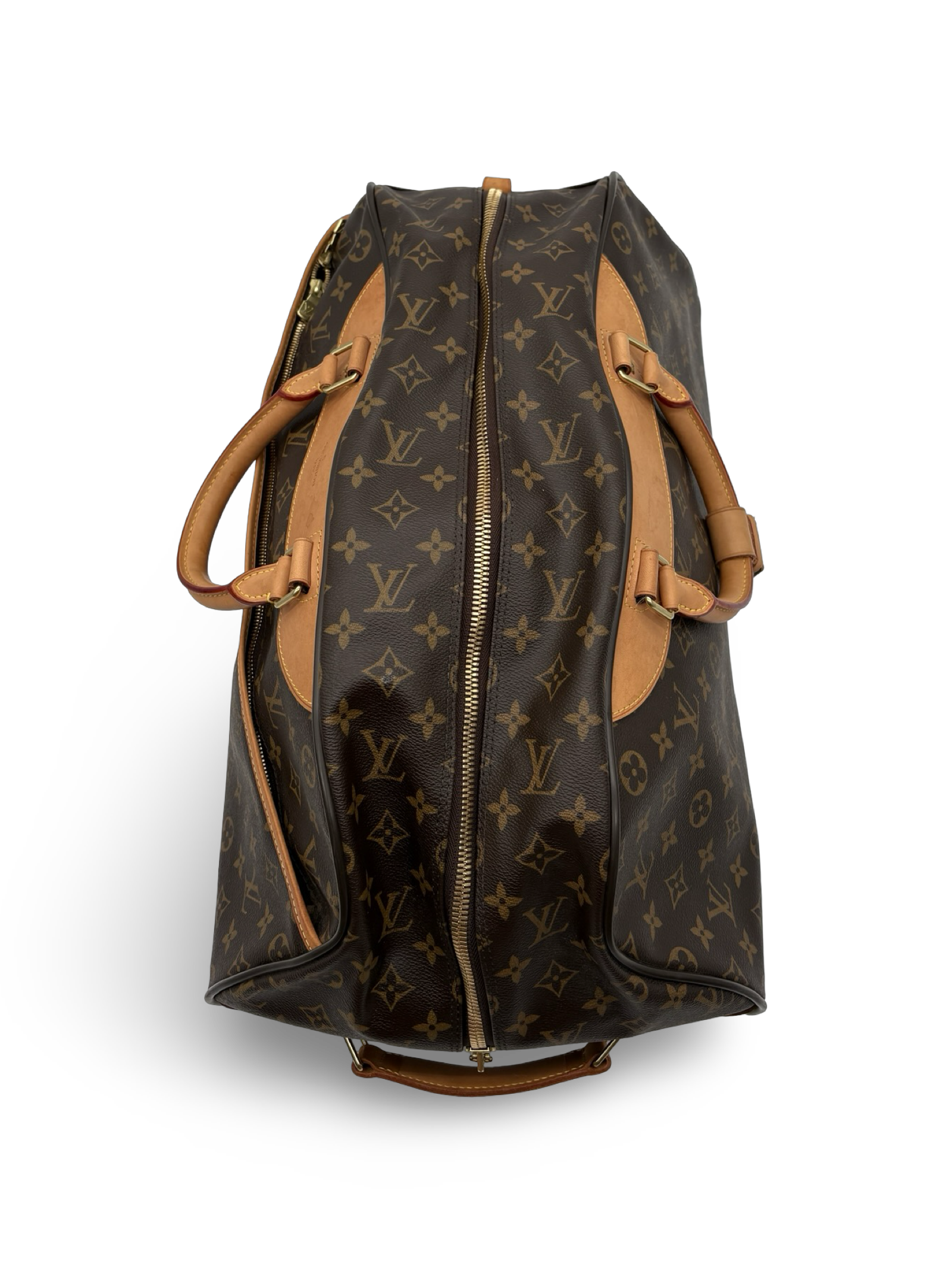 Louis Vuitton Eole 50 Travel Rolling Suitcase Duffel Brown Monogram Canvas Bag — image 9