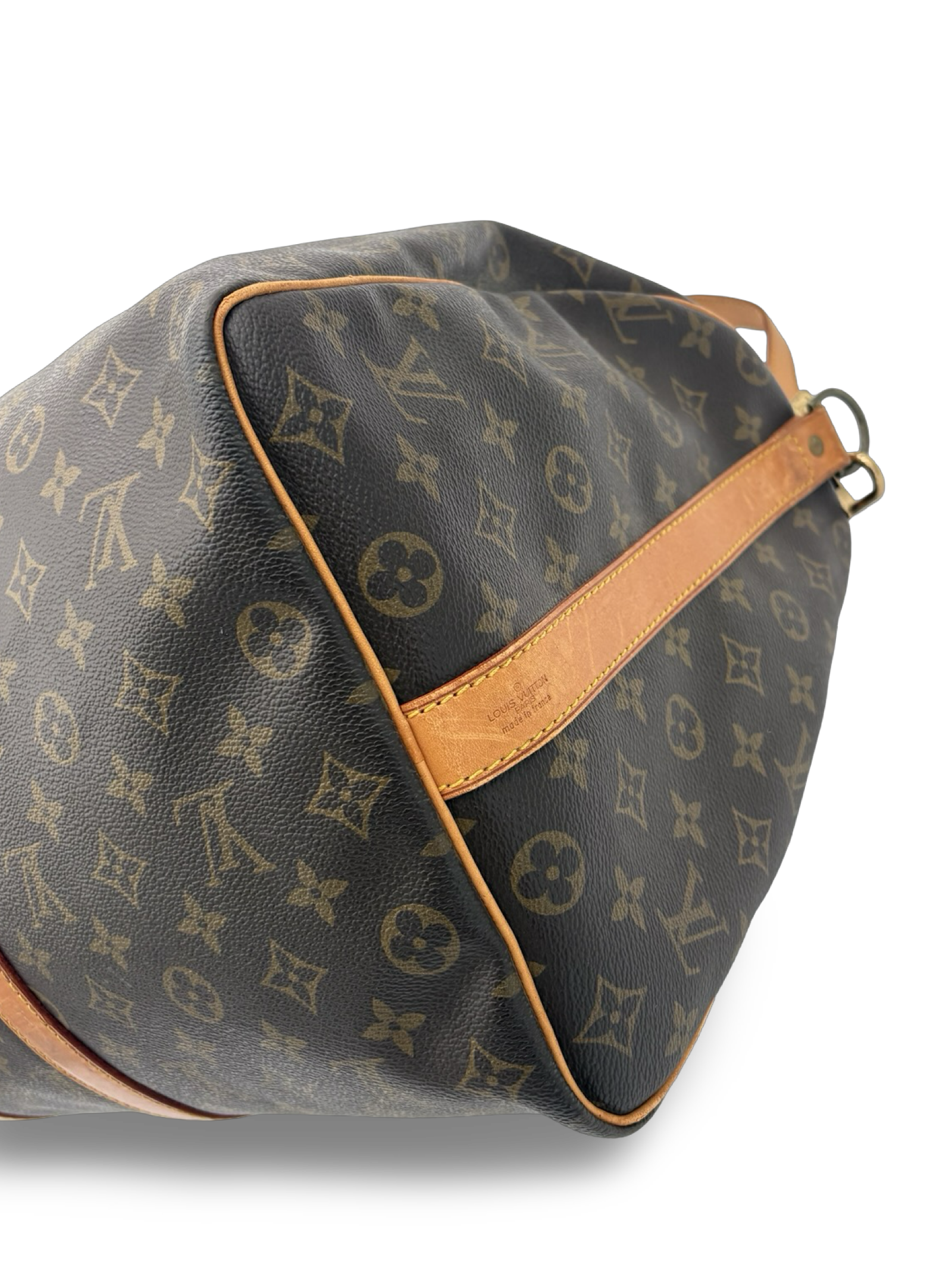 Louis Vuitton Keepall 50 Bandouliere Brown Monogram Canvas Travel Duffel Bag — image 10