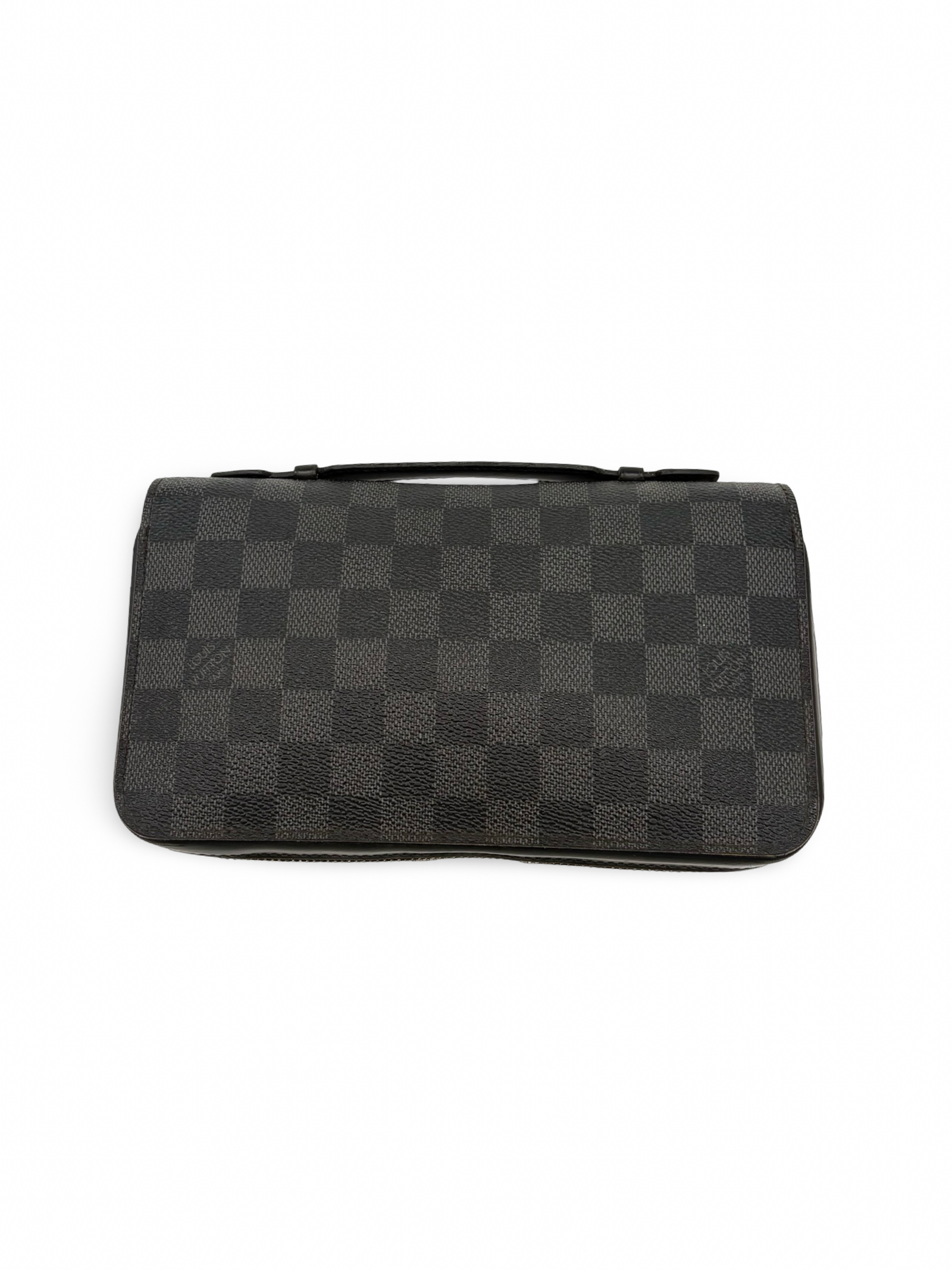Louis Vuitton Black Damier Monogram Canvas Zippy Wallet XL — image 5