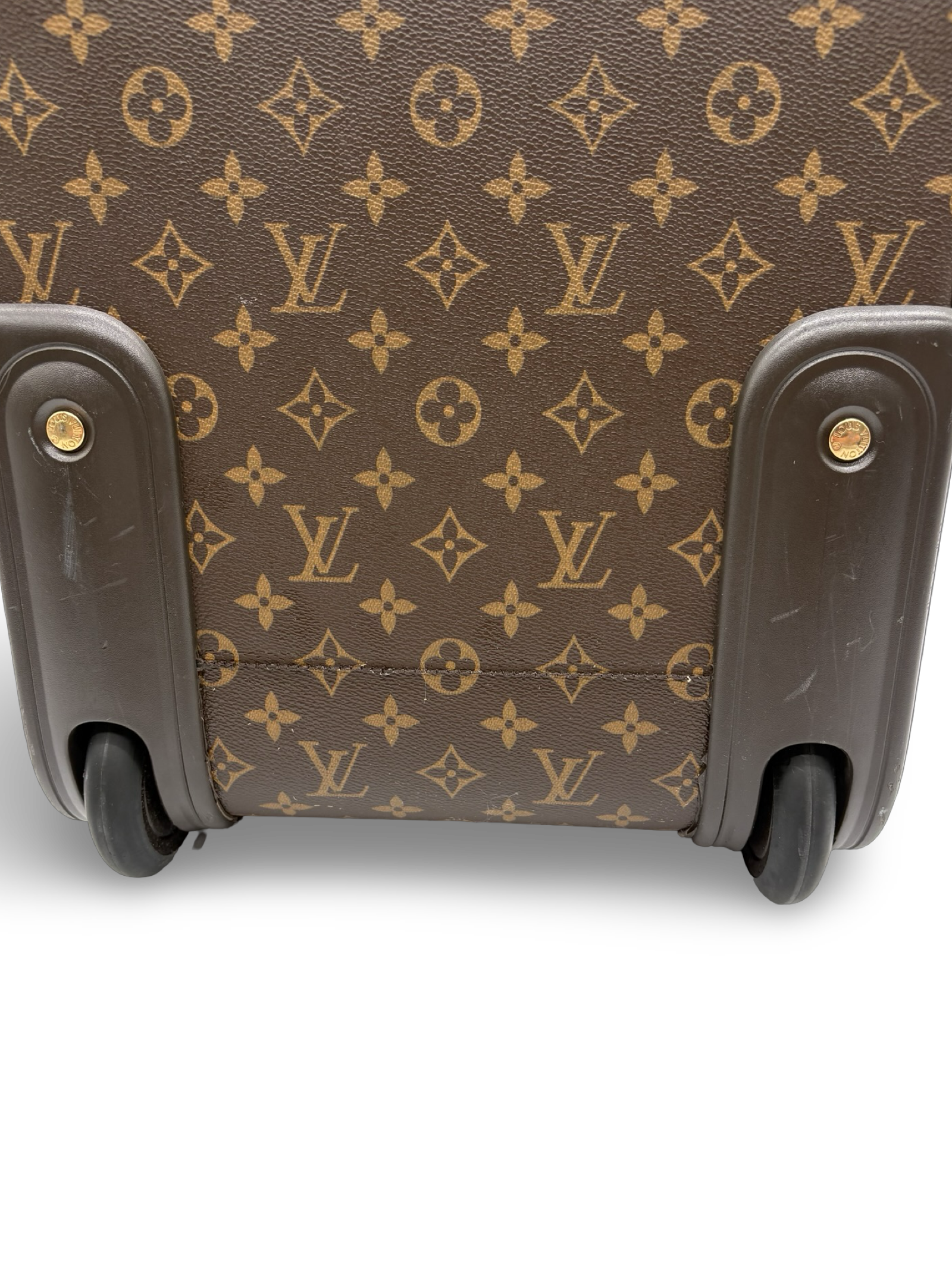 Louis Vuitton Eole 50 Travel Rolling Suitcase Duffel Brown Monogram Canvas Bag — image 17