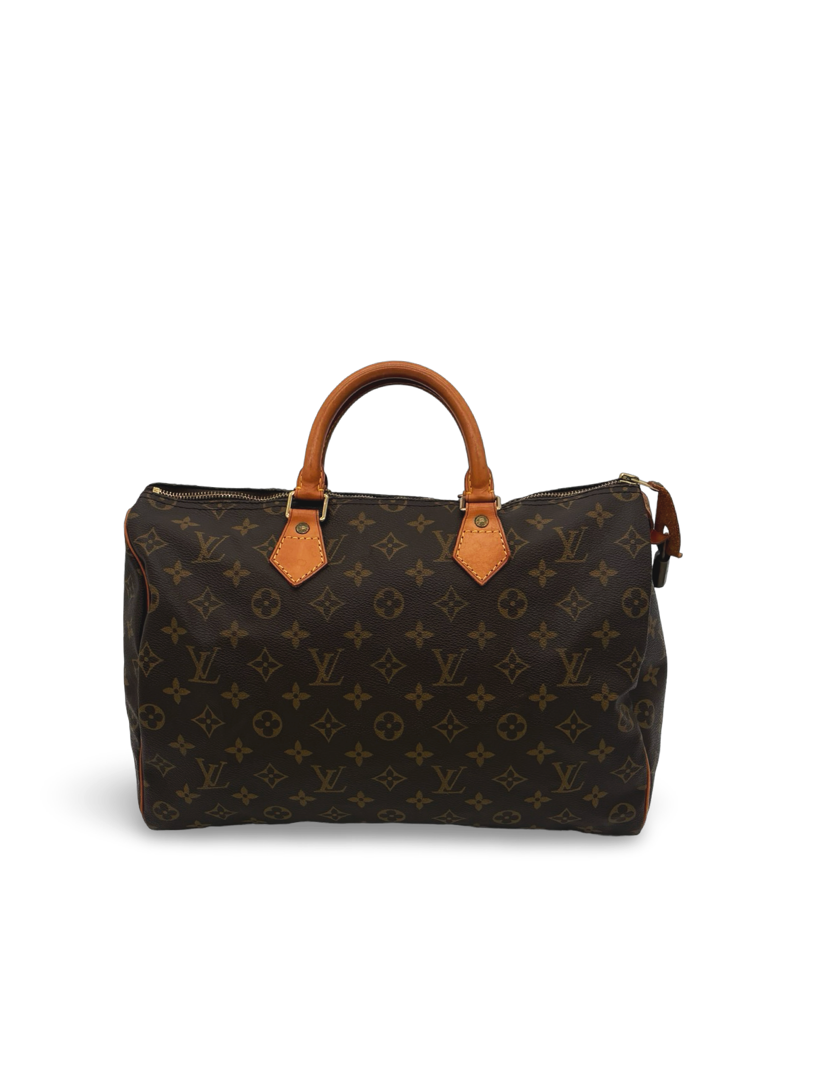 Louis Vuitton Speedy 35 Brown Monogram Canvas Handbag