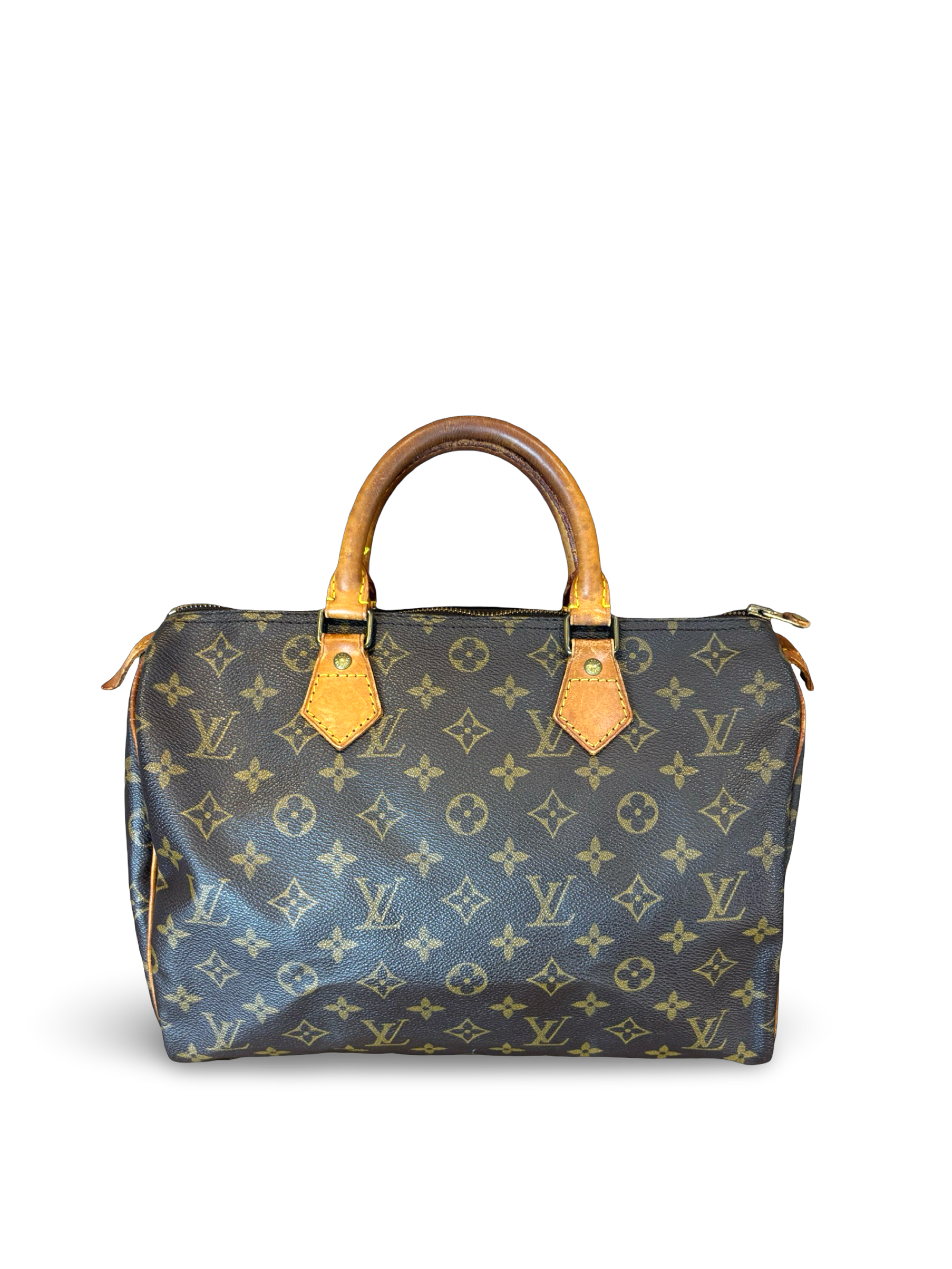 Louis Vuitton Speedy 30 Brown Monogram Canvas Handbag