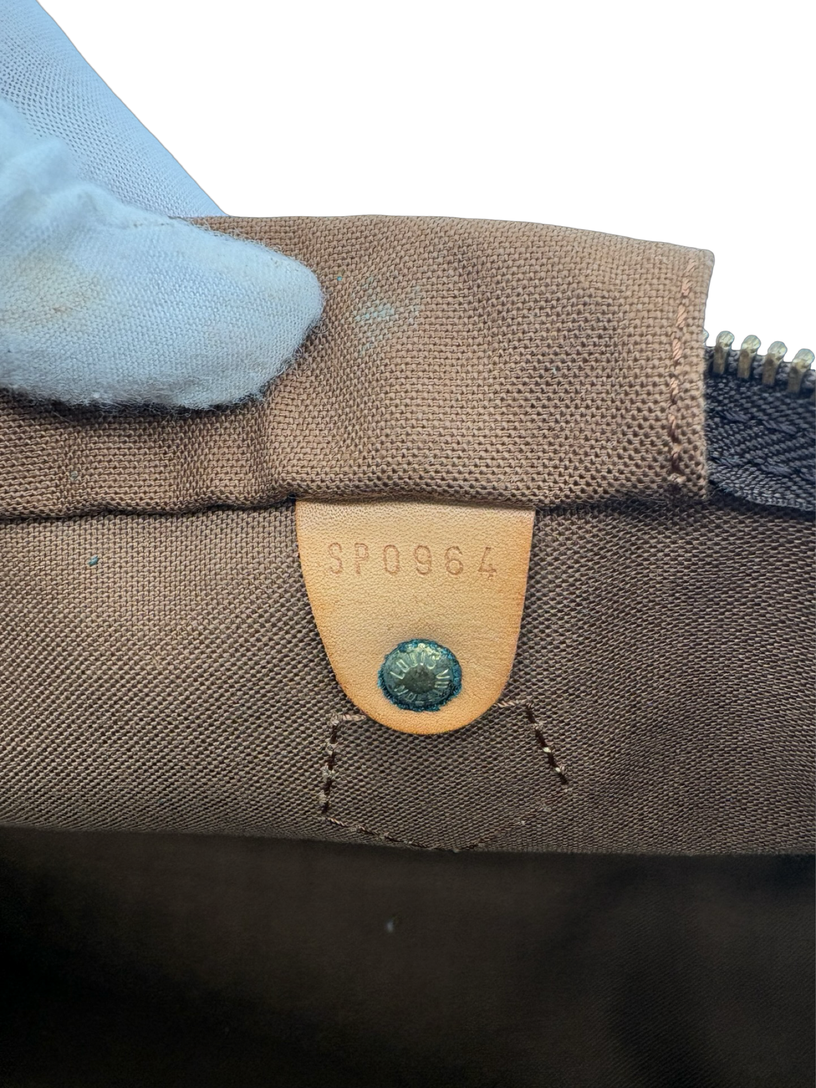 Louis Vuitton Speedy 35 Brown Monogram Canvas Handbag — image 15