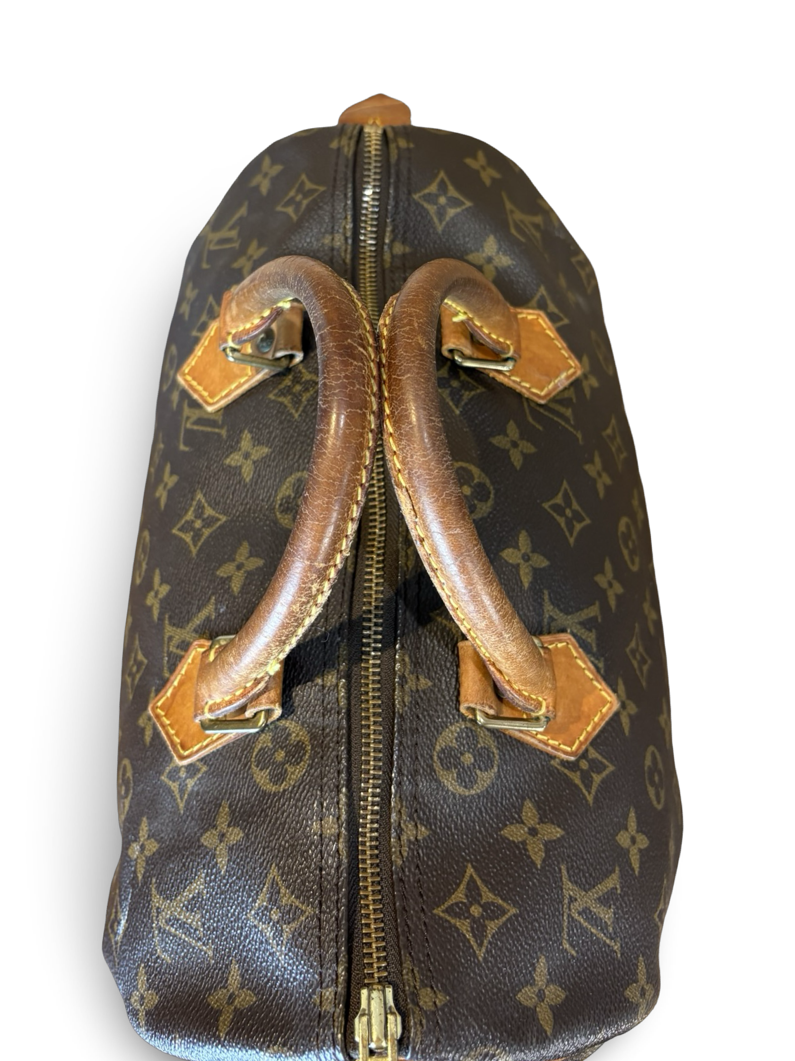 Louis Vuitton Speedy 30 Brown Monogram Canvas Handbag — image 8