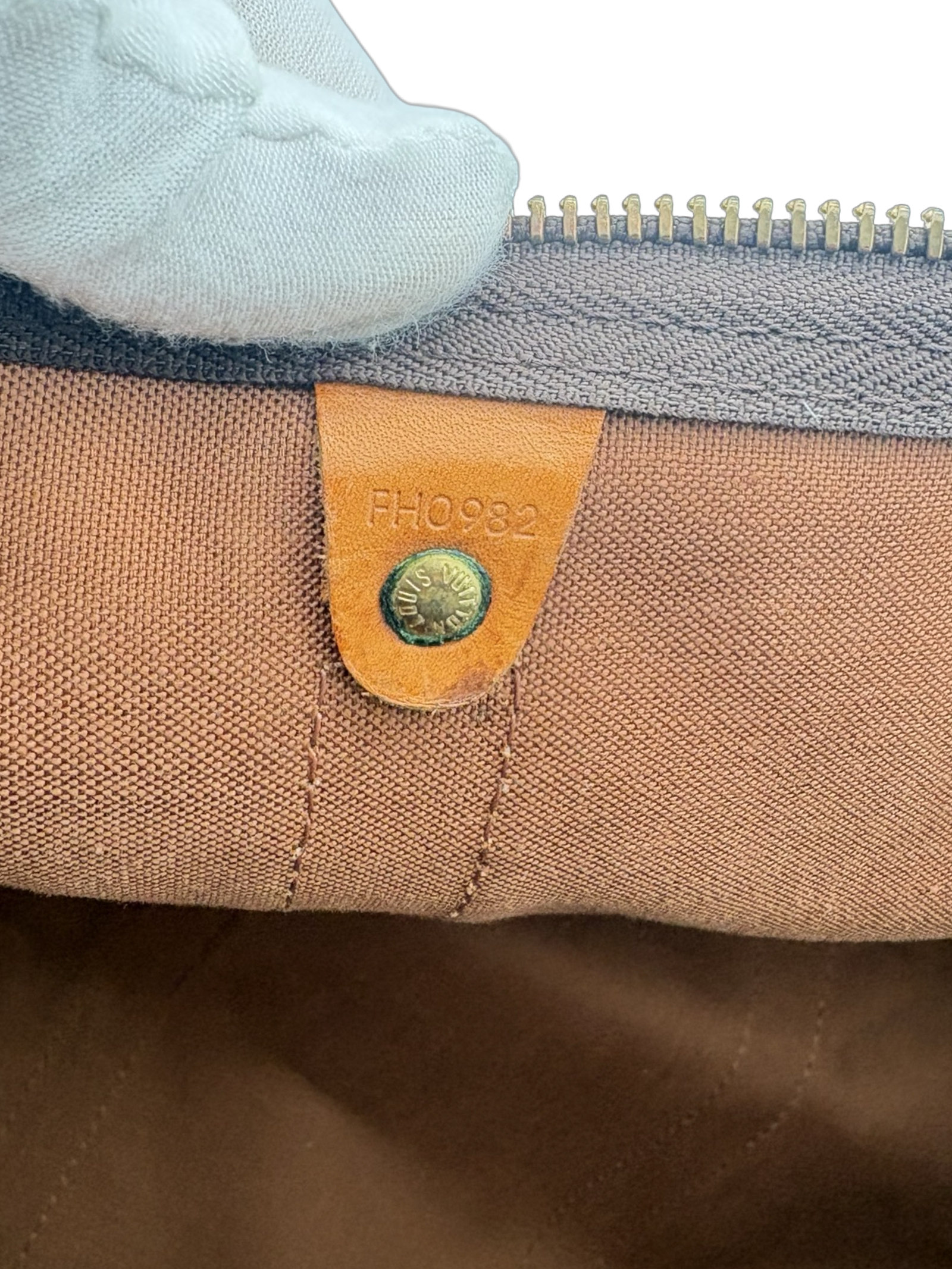 Louis Vuitton Keepall 55 Bandouliere Brown Monogram Canvas Travel Duffel Bag — image 18